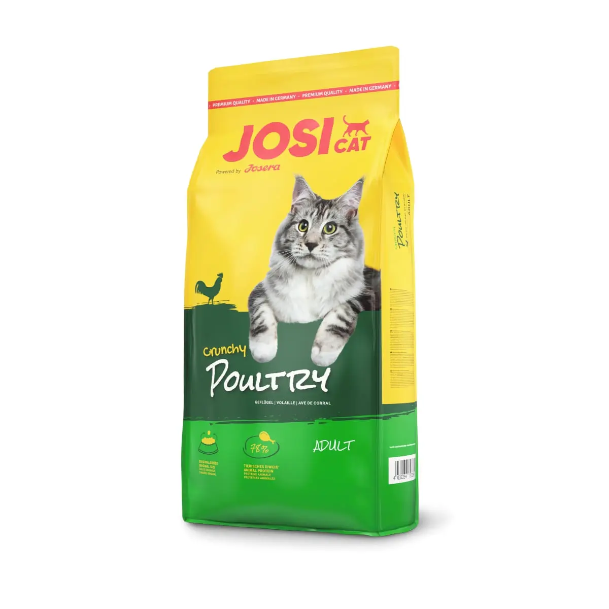 JOSICAT Crunchy, Pui, hrana uscata pisici, 18kg - Image 2