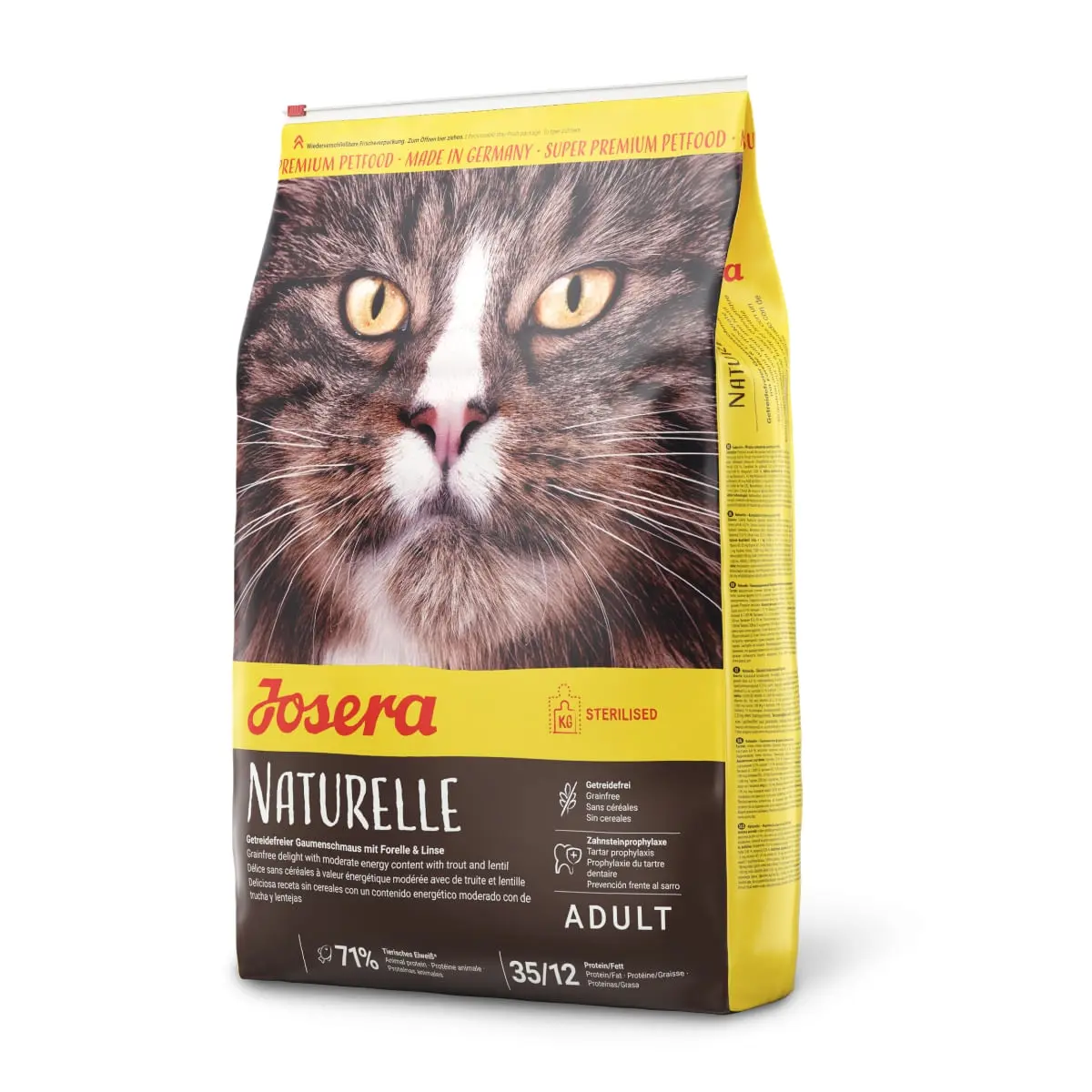JOSERA Naturelle, Pui, hrana uscata fara cereale pisici sterilizate JOSERA Naturelle, Pui, hrana uscata fara cereale pisici sterilizate, 4.25kg
