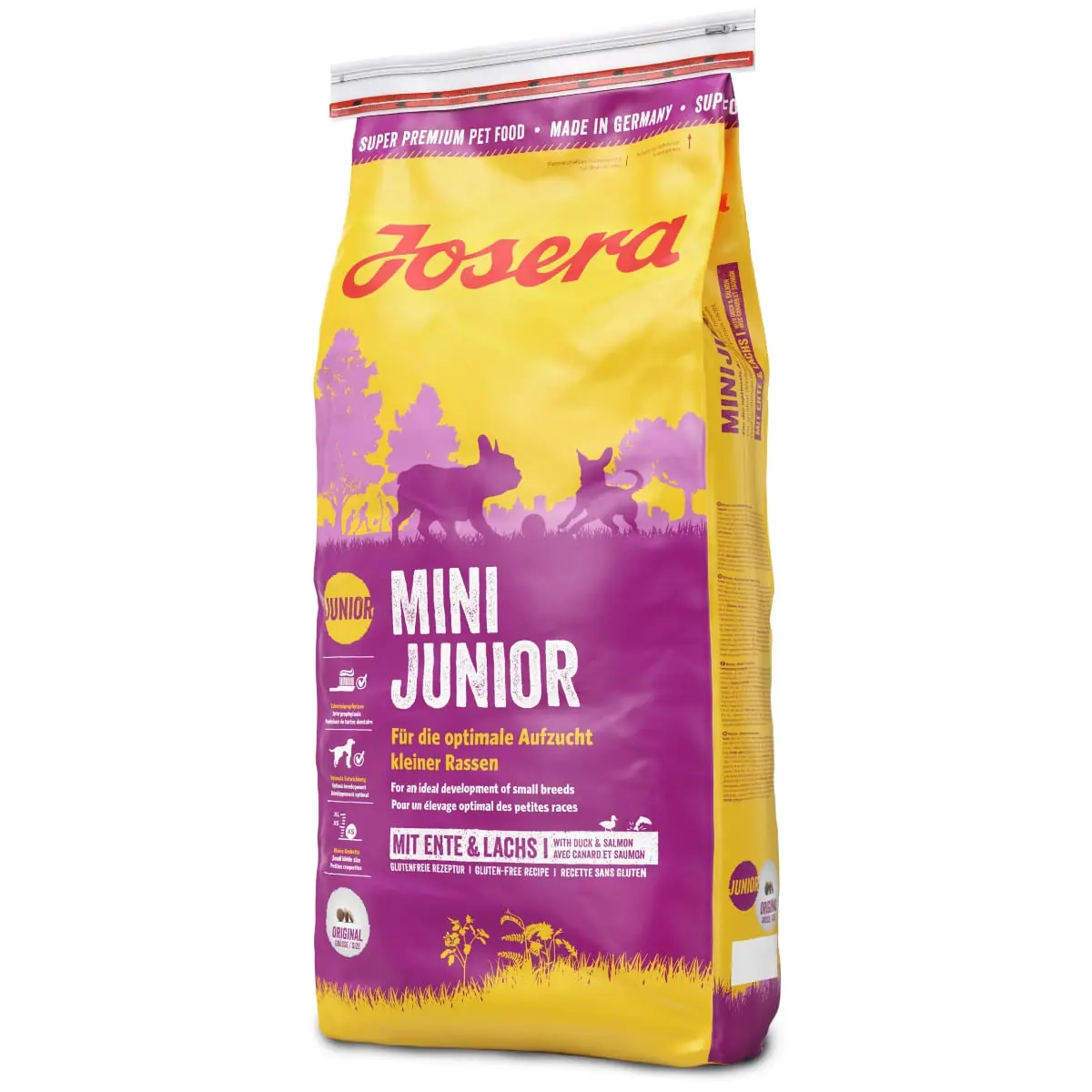 JOSERA Mini Junior, XS-S, Rata si Somon, hrana uscata caini junior, 15kg - Image 2