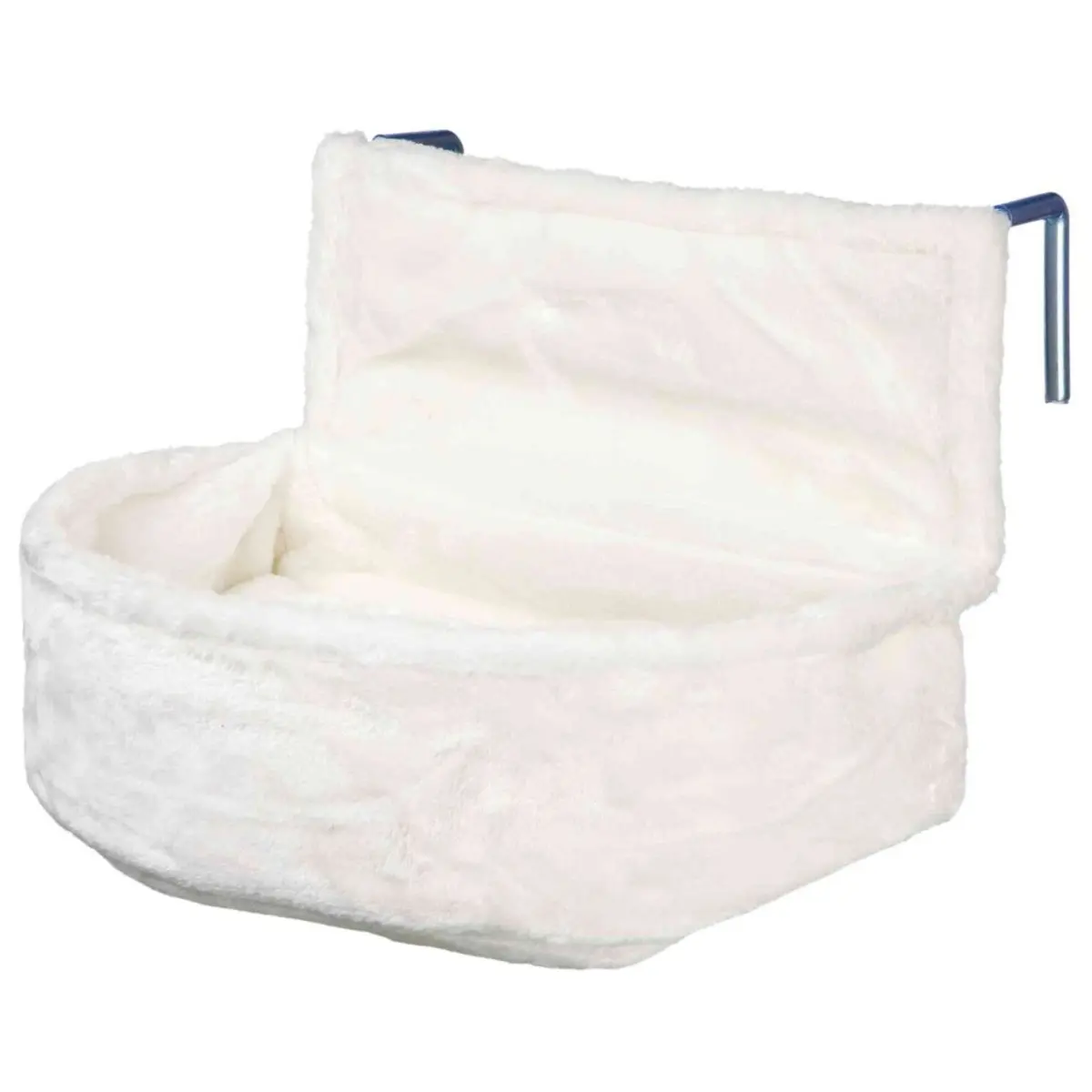TRIXIE sezlong pentru calorifer oval pisici, plus, perna reversibila, alb, 45 x 13 x 33 cm