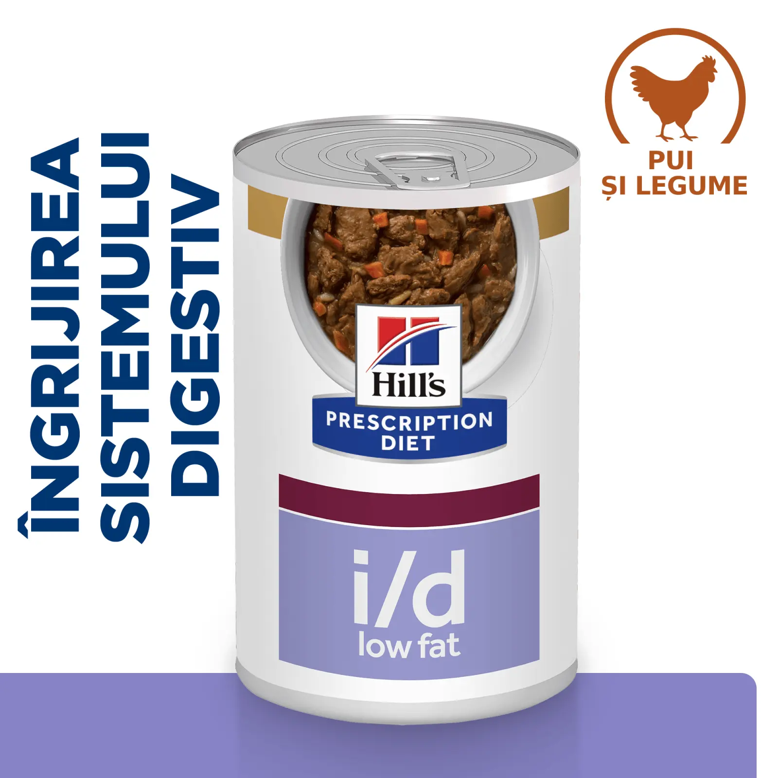 HILL'S Prescription Diet i/d Digestive Care Low Fat, Pui cu Legume, dieta veterinara caini, conserva hrana umeda, sensibilitati digestive HILL'S Prescription Diet i/d Digestive Care Low Fat, Pui cu Legume, dieta veterinara caini, conserva hrana umeda, si - Image 10