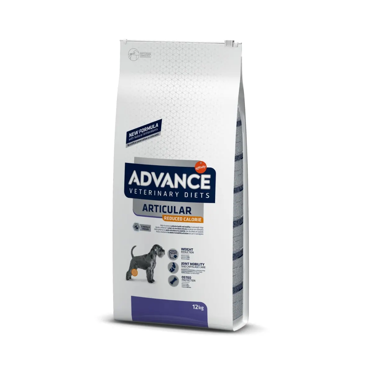 ADVANCE VETERINARY DIETS Articular Reduced Calories, XS-XL, Pui, dieta veterinara, hrana uscata caini, sistem articular, obezitate, 12kg - Image 2