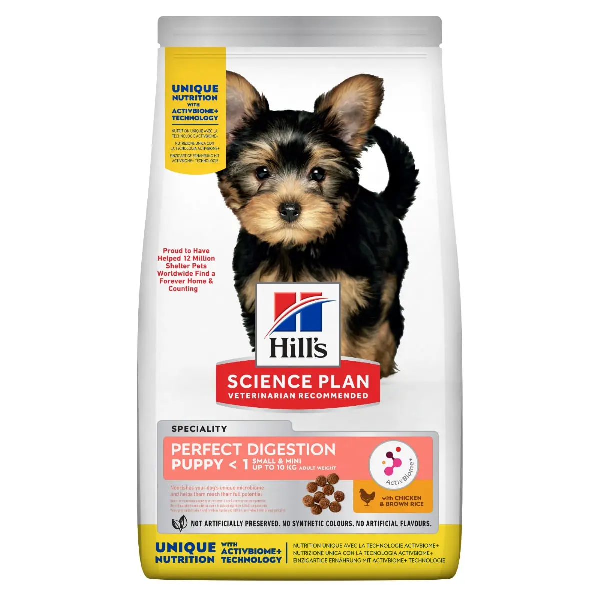 HILL'S Science Plan Perfect Digestion Puppy XS-S, hrana uscata caini junior, sistem digestiv, 1.5kg - Image 3