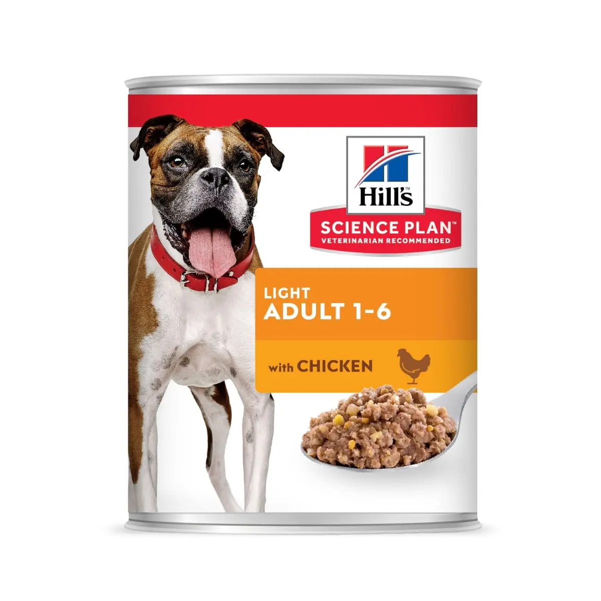 HILL'S SCIENCE PLAN Light, XS-XL, Pui, conserva hrana umeda caini, managementul greutatii, (pate), 370g