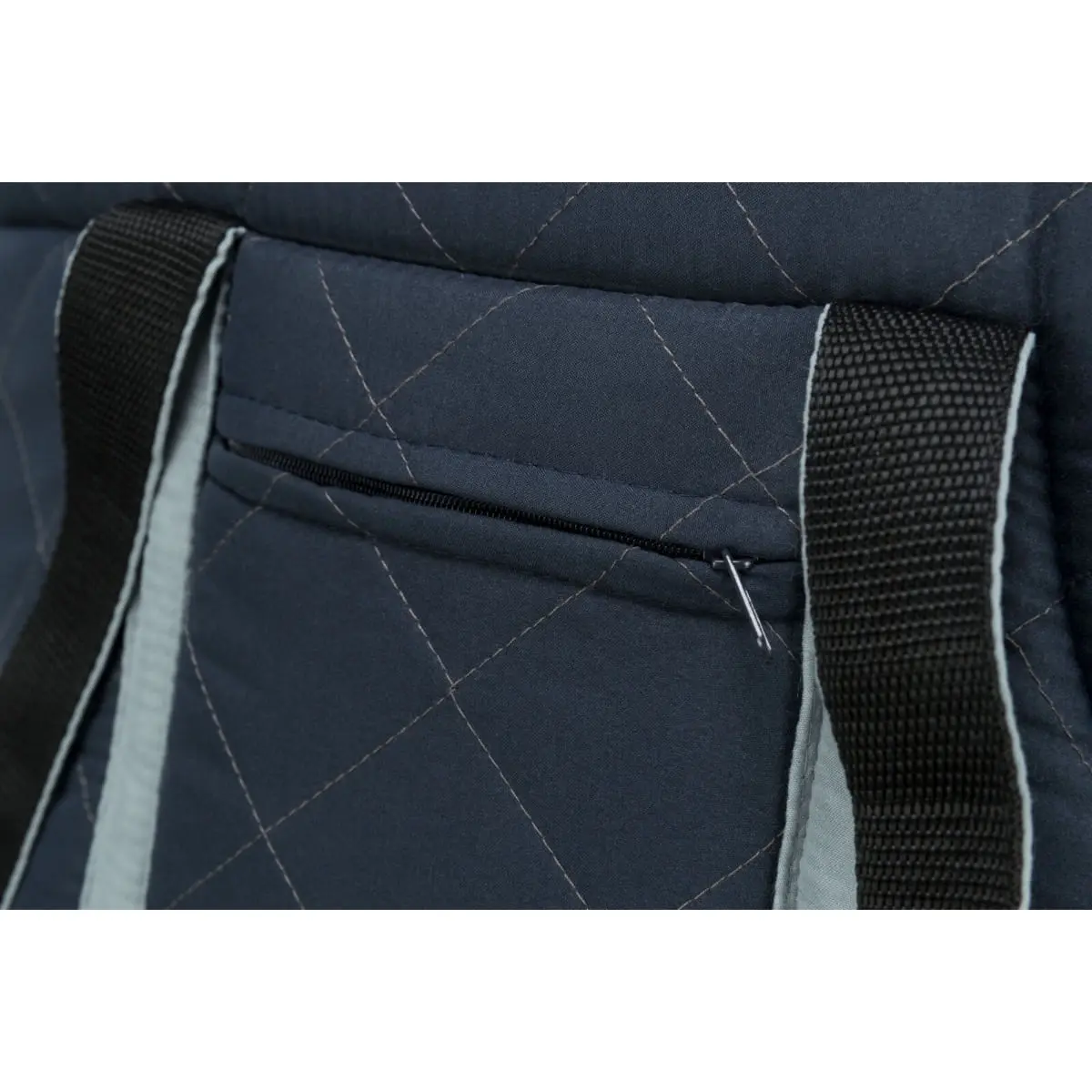 TRIXIE Viktoria, geanta transport caini si pisici, XS(max. 5kg), textil, deschidere superioara, cu buzunare, albastru, 26 x 29 x 50 cm - Image 6