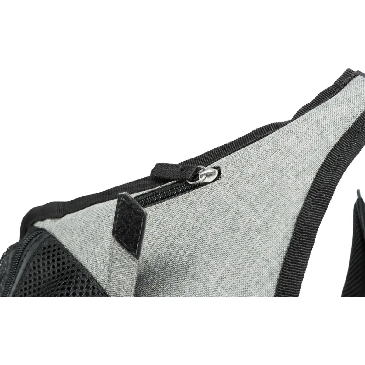 TRIXIE Savina, rucsac transport caini si pisici, XS-S(max. 10kg), poliester, deschidere frontala&superioara, negru si gri, 30 x 26 x 33 cm - Image 9