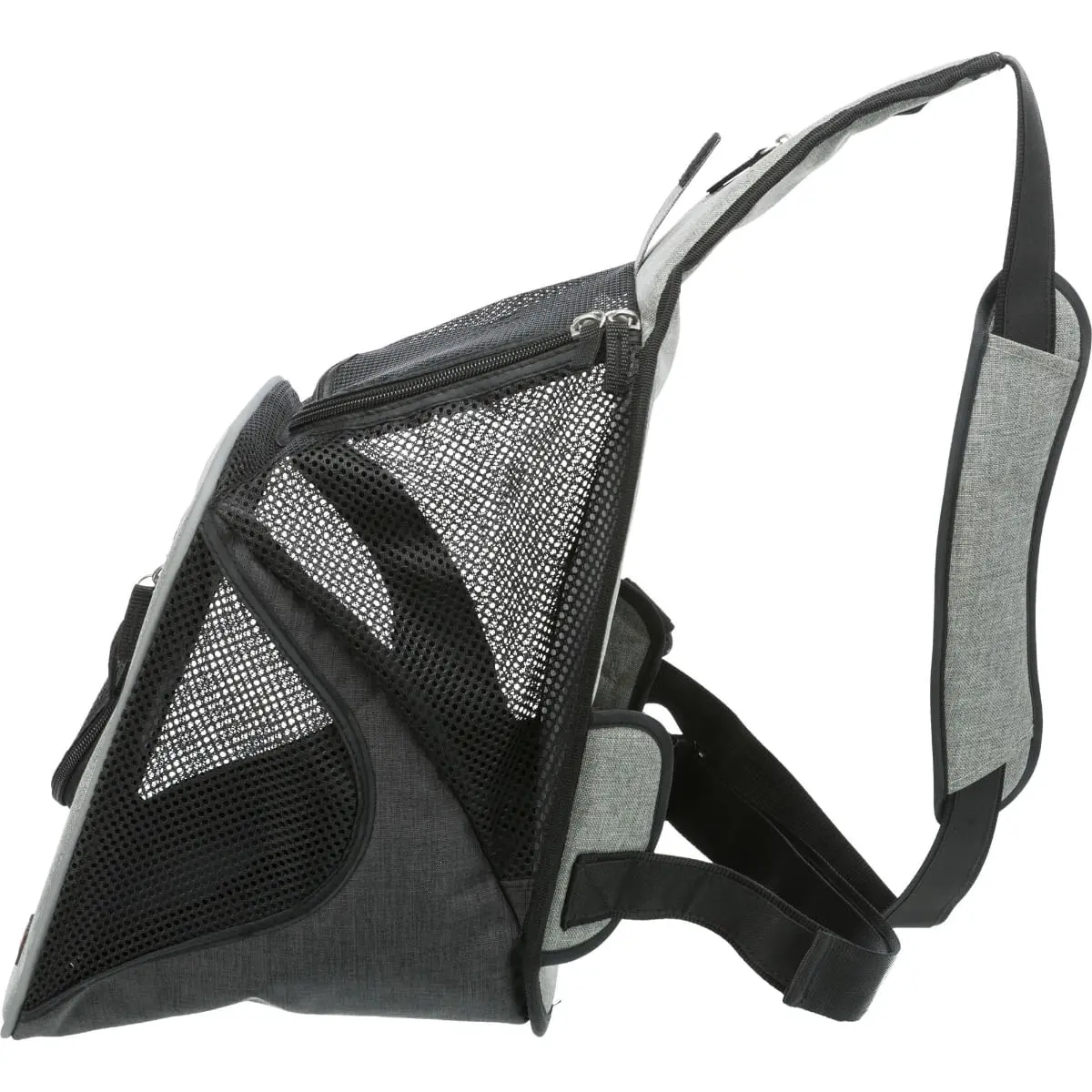 TRIXIE Savina, rucsac transport caini si pisici, XS-S(max. 10kg), poliester, deschidere frontala&superioara, negru si gri, 30 x 26 x 33 cm - Image 13