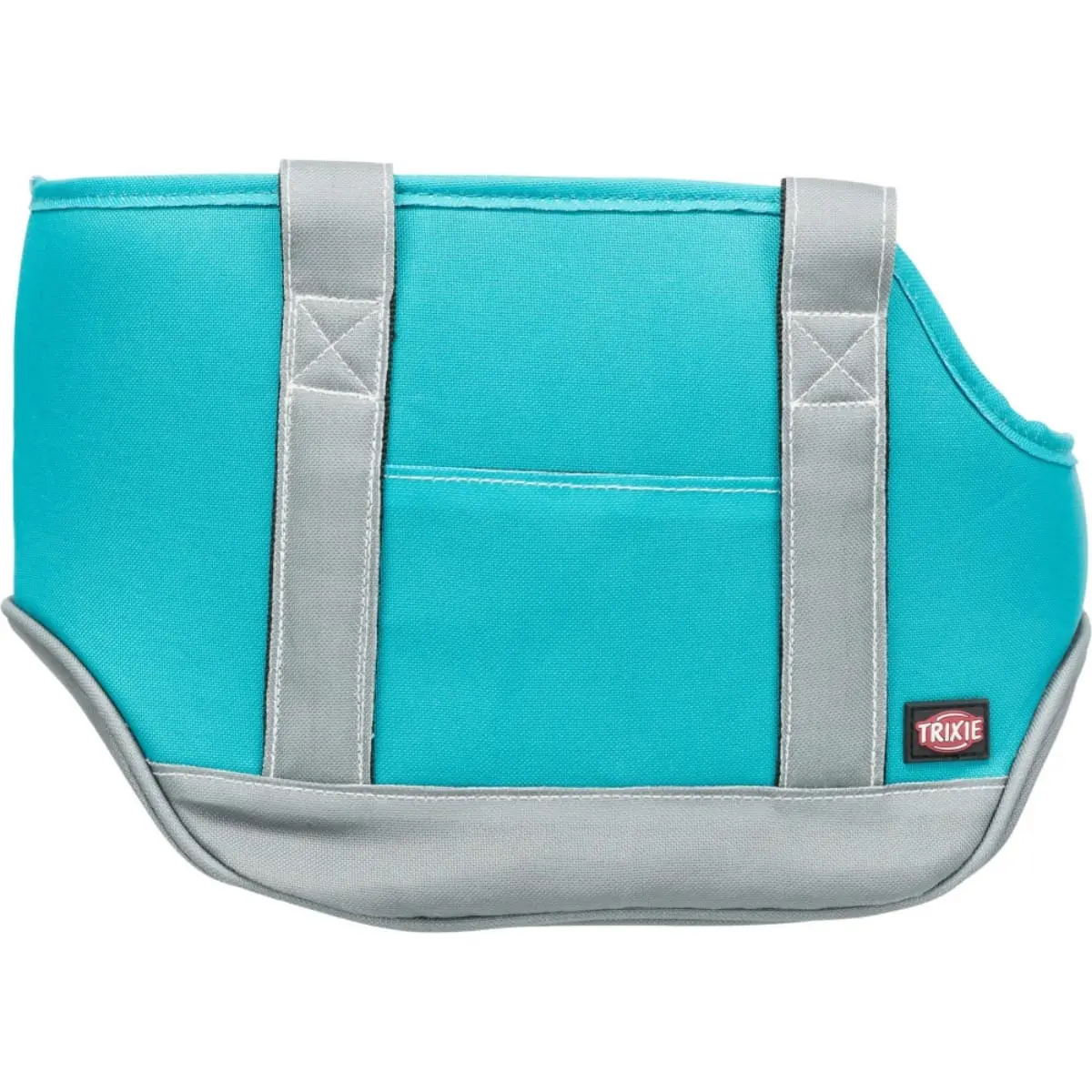 TRIXIE Alea, geanta transport caini si pisici, XS(max. 5kg), poliester, deschidere superioara, cu buzunare, verde si gri, 16 x 20 x 30 cm - Image 4