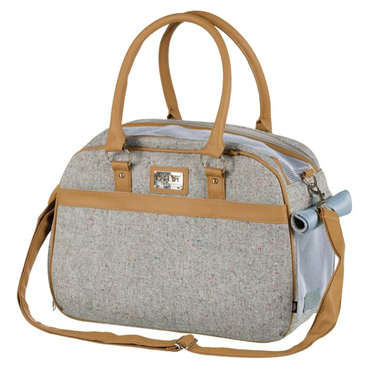 TRIXIE Helen, geanta transport caini si pisici, XS(max. 3kg), poliester, deschidere laterala, cu curea de umar, 19 x 28 x 40 cm - Image 2