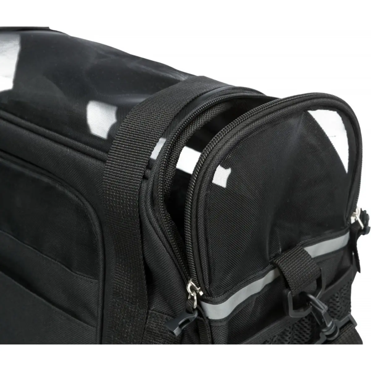 TRIXIE Madison, geanta transport caini si pisici, poliester, deschidere laterala, cu curea de umar, cu buzunare TRIXIE Madison, geanta transport caini si pisici, XS(max. 5kg), poliester, deschidere laterala, cu curea de umar, cu buzunare, negru, 19 x 28  - Image 7