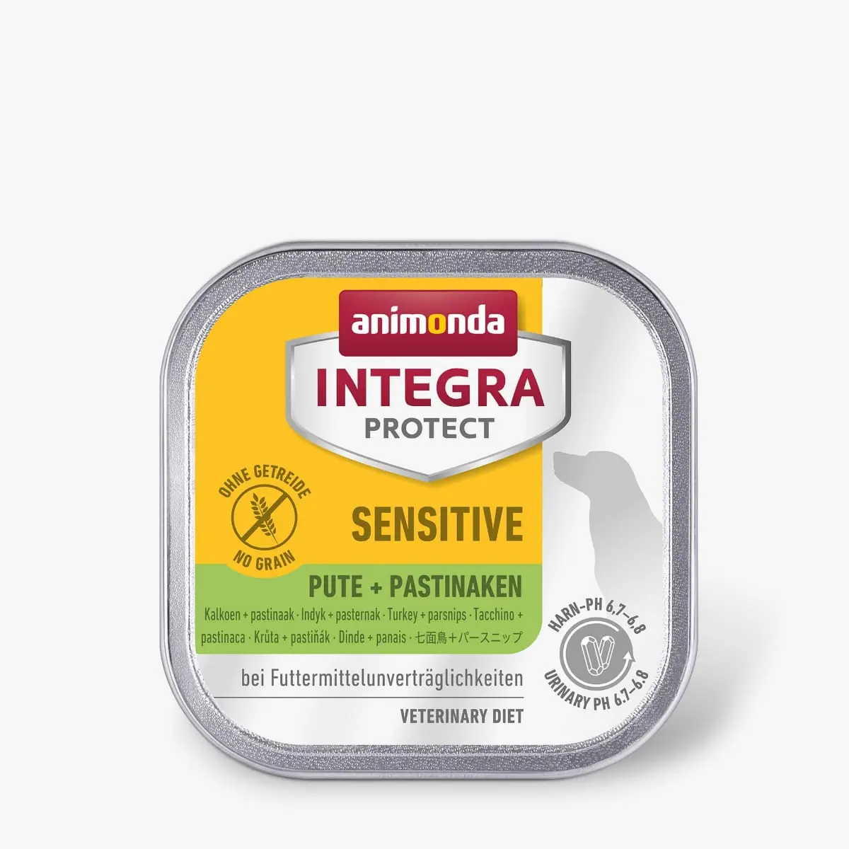 INTEGRA PROTECT Sensitive, XS-S, Curcan, dieta veterinara, tavita hrana umeda fara cereale caini, alergii, sistem digestiv, (in aspic), 150g - Image 2