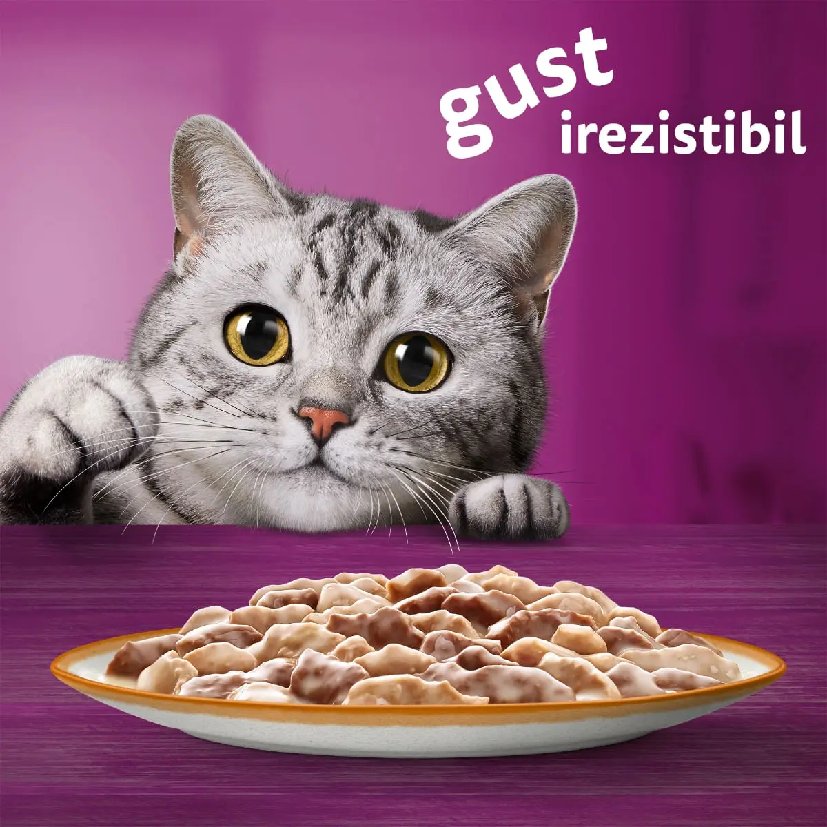 WHISKAS Tasty Mix Creamy Creations, Miel si Curcan, plic hrana umeda pisici, (in sos), 85g - Image 5