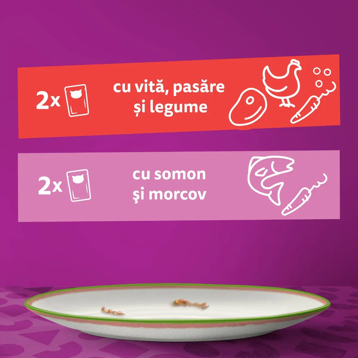 WHISKAS Tasty Mix Chef's Choice, Somon, Vita si Pasare, plic hrana umeda pisici, (in sos), multipack, 85g x 4 WHISKAS Tasty Mix Chef's Choice, Somon, Vita si Pasare, plic hrana umeda pisici, (in sos), bax, 85g x 12buc - Image 5