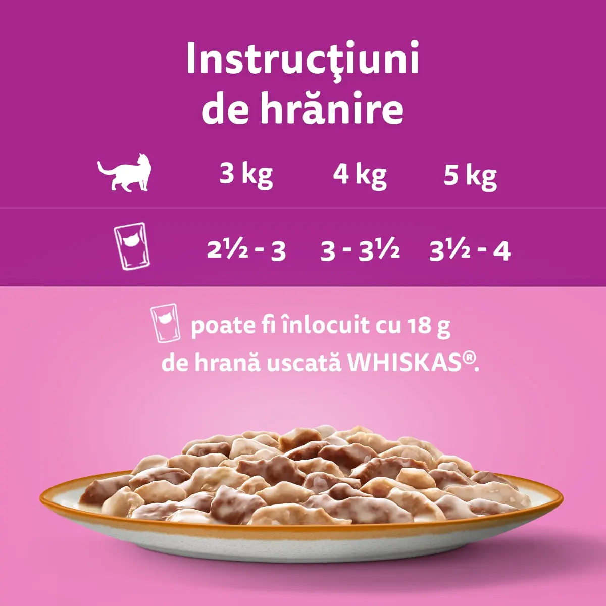 WHISKAS Tasty Mix Creamy Creations, Miel si Curcan, plic hrana umeda pisici, (in sos), 85g - Image 8