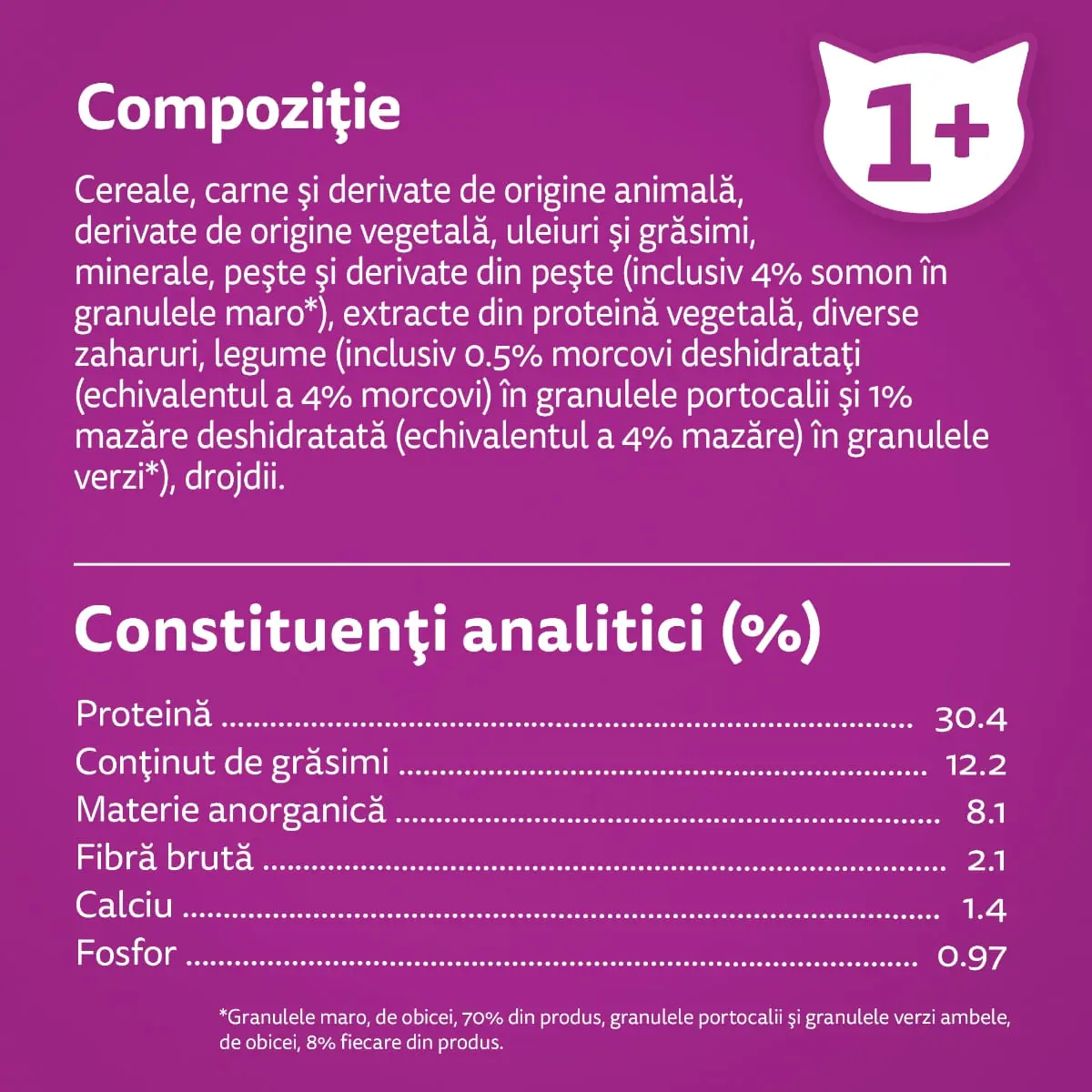 WHISKAS Adult, Somon, hrana uscata pisici, 1.4kg - Image 6
