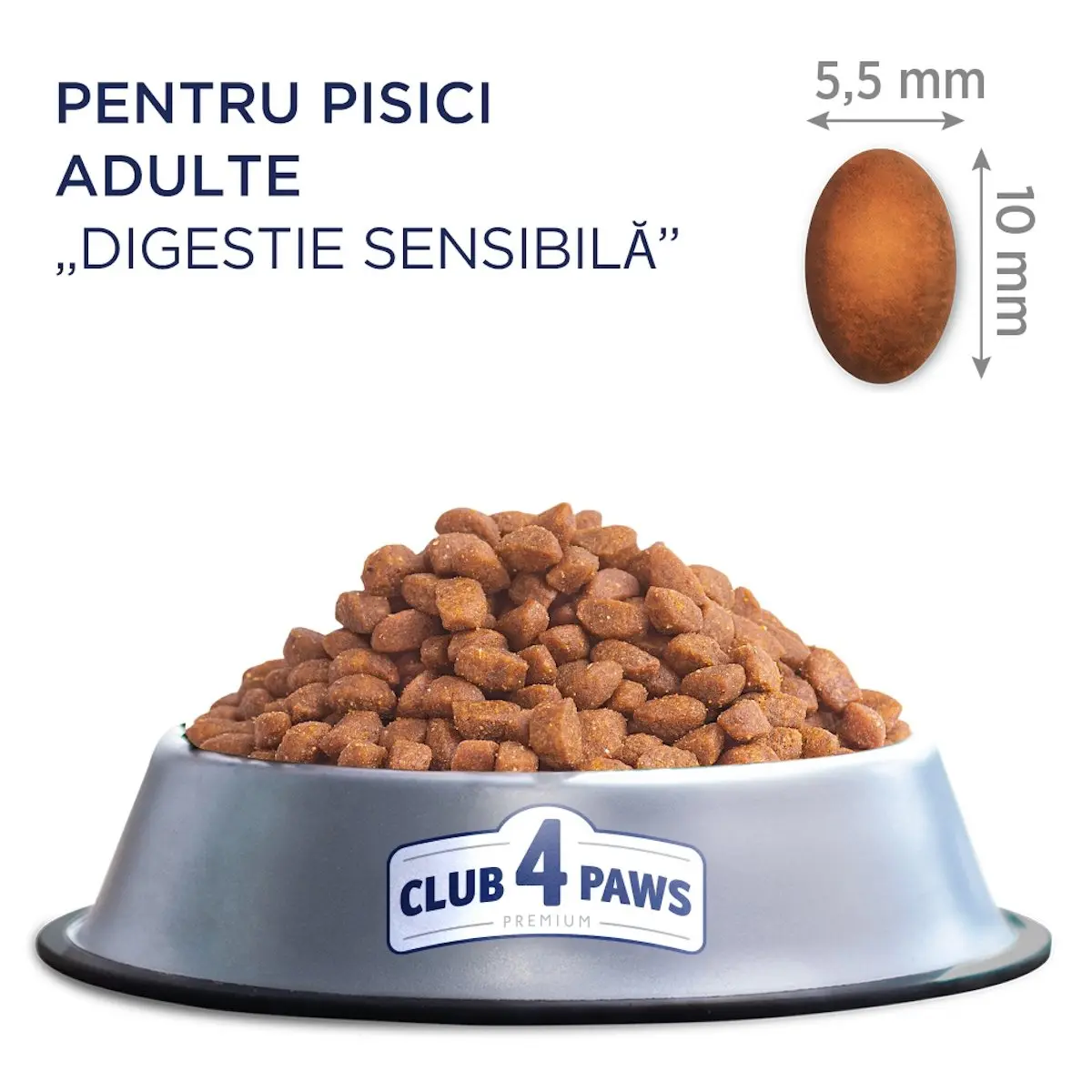 CLUB 4 PAWS Sensitive, Pui, hrana uscata pisici, sistem digestiv, 2kg - Image 3
