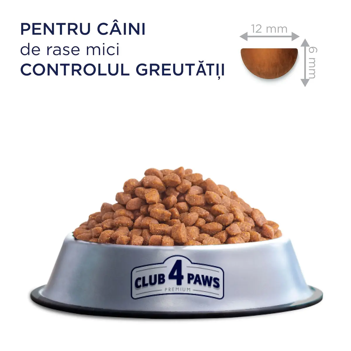 CLUB 4 PAWS Adult Light, XS-S, Curcan, hrana uscata caini, obezitate, 5kg - Image 2