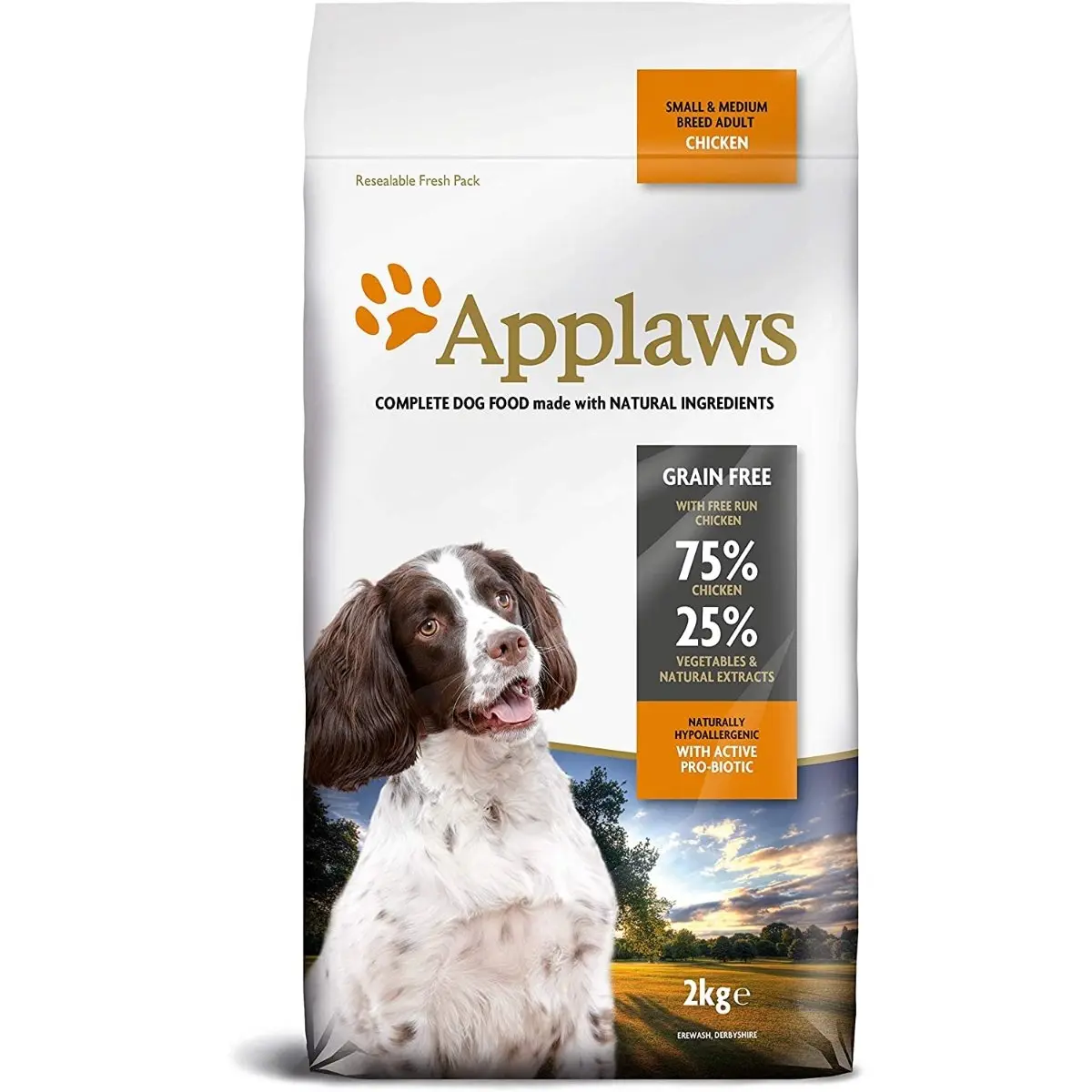 APPLAWS, XS-M, Pui si Legume, hrana uscata fara cereale caini, 2kg - Image 3