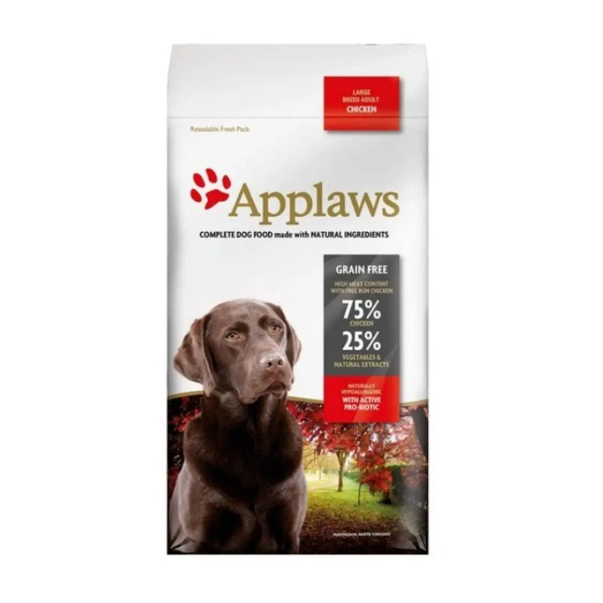 APPLAWS, L-XL, Pui si Legume, hrana uscata fara cereale caini, 7.5kg - Image 2