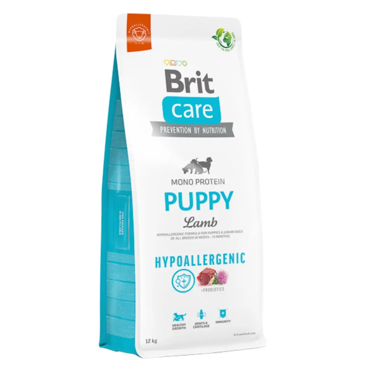 BRIT Care Hypoallergenic, XS-XL, Miel, hrana uscata monoproteica caini junior, sistem imunitar & alergii BRIT Care Hypoallergenic Puppy, XS-XL, Miel, hrana uscata monoproteica caini junior, sistem imunitar & alergii, 12kg - Image 2