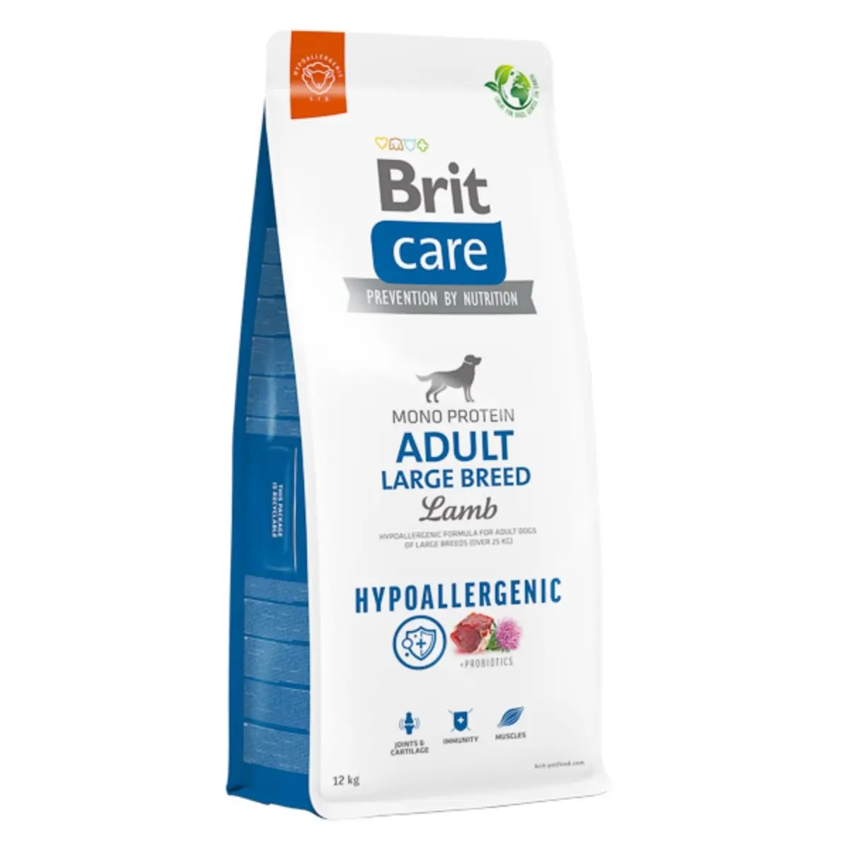 BRIT Care Hypoallergenic, L-XL, Miel, hrana uscata monoproteica caini, sistem imunitar & alergii BRIT Care Hypoallergenic Adult Large Breed, L-XL, Miel, hrana uscata monoproteica caini, sistem imunitar & alergii, 12kg - Image 2