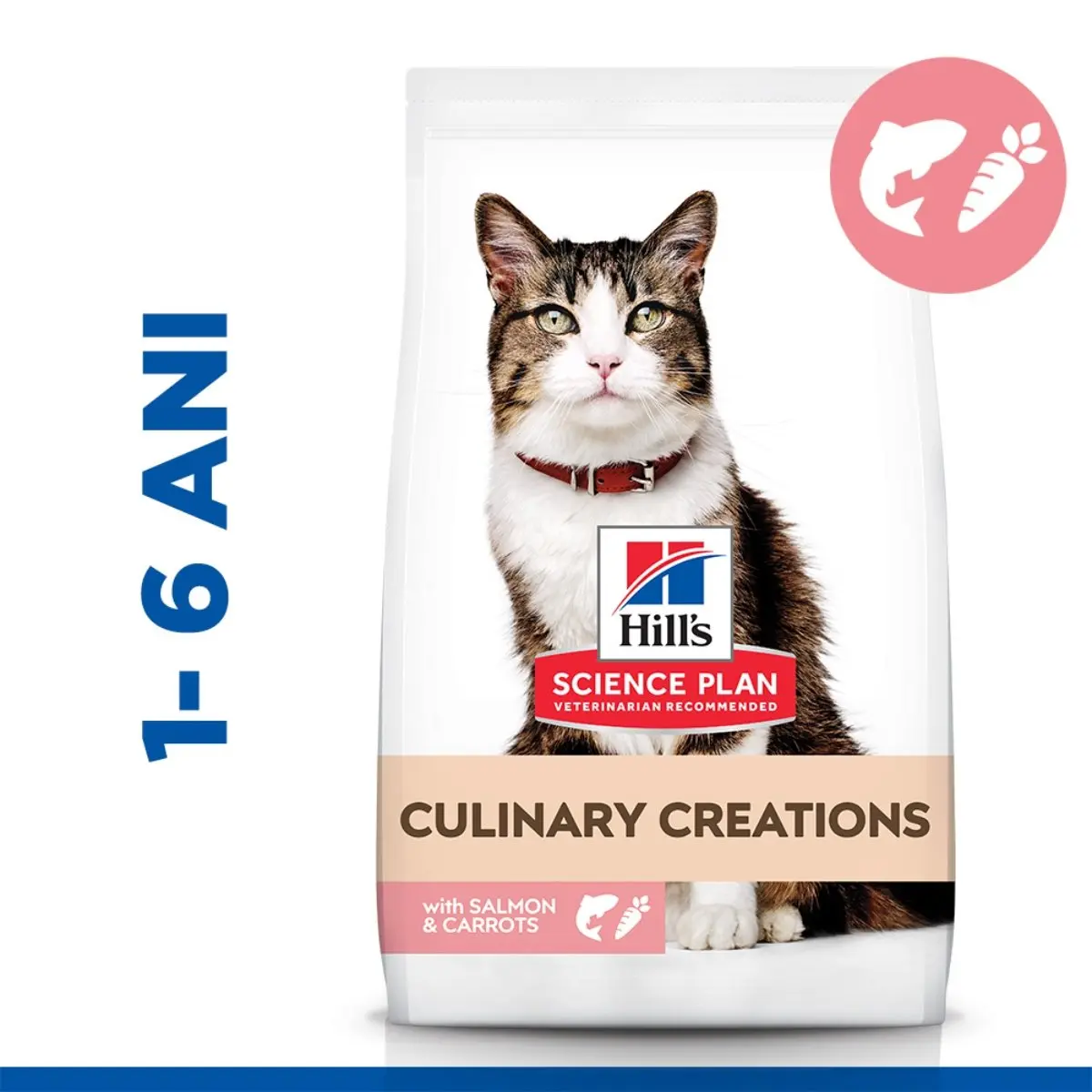 HILL'S Science Plan Culinary Creations, Somon si Morcov, hrana uscata pisici, 10kg - Image 4