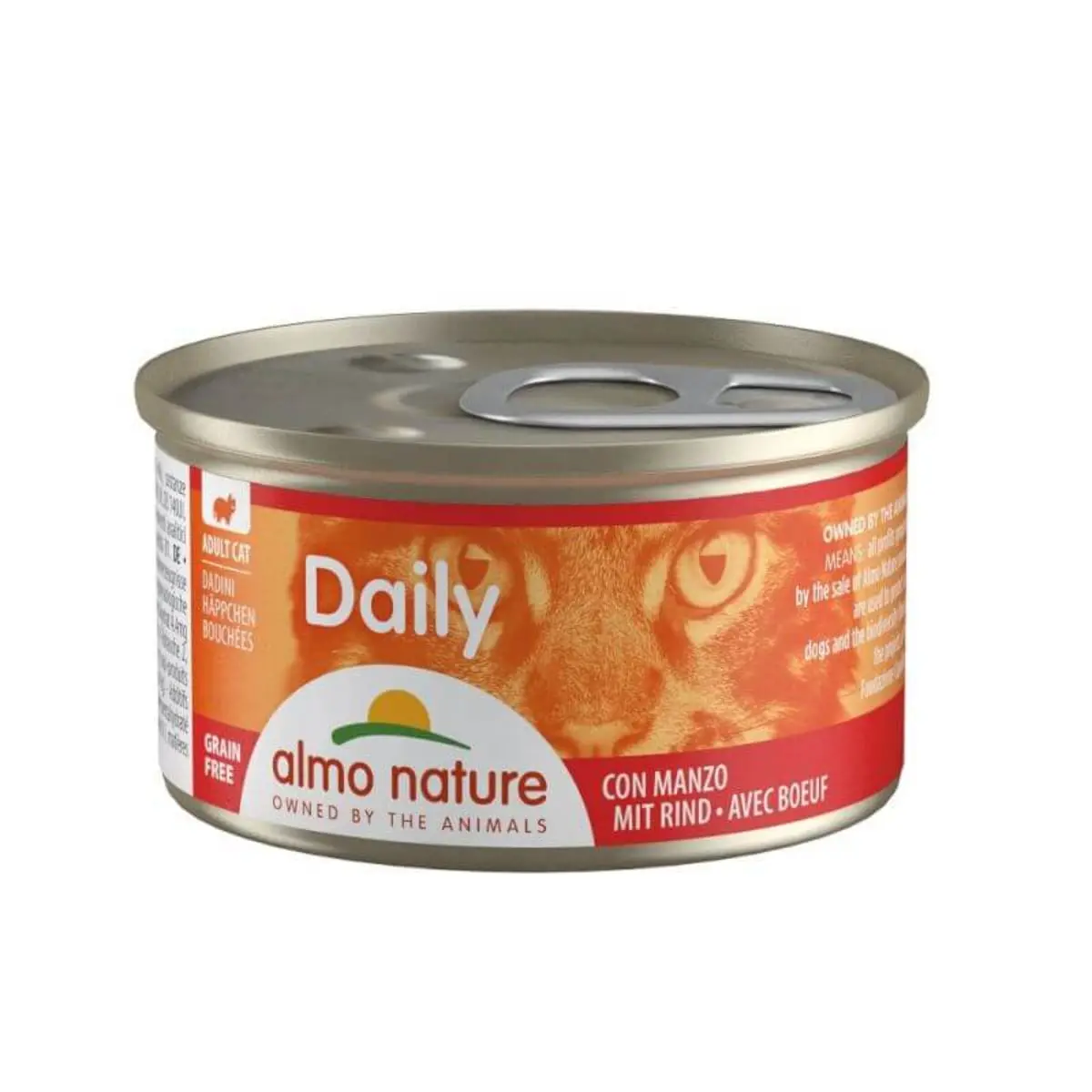 ALMO NATURE Daily Cat, Vita, conserva hrana umeda fara cereale pisici, (in suc propriu), 85g - Image 2