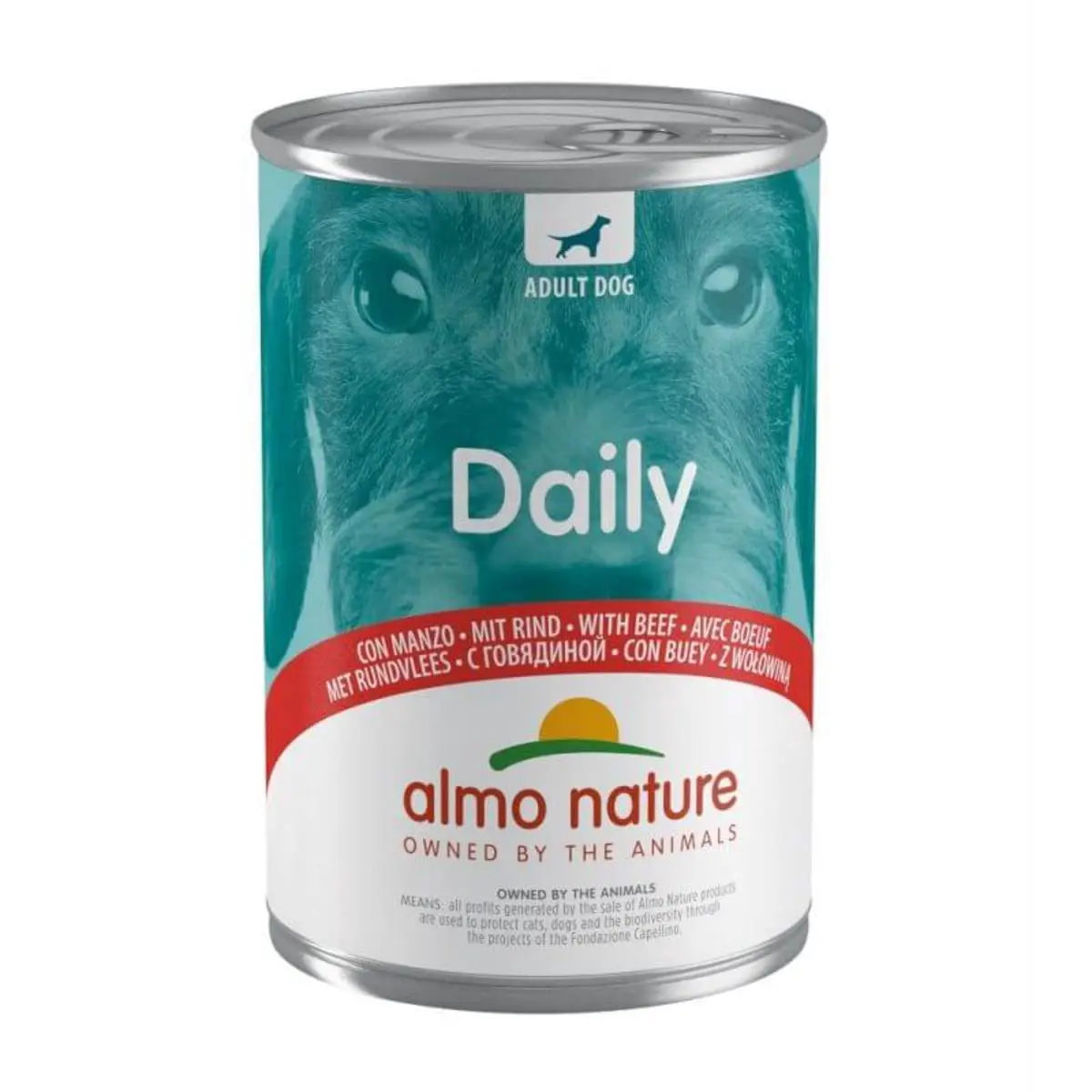 ALMO NATURE Daily Dog, XS-XL, Vita, conserva hrana umeda fara cereale caini, (pate), 400g