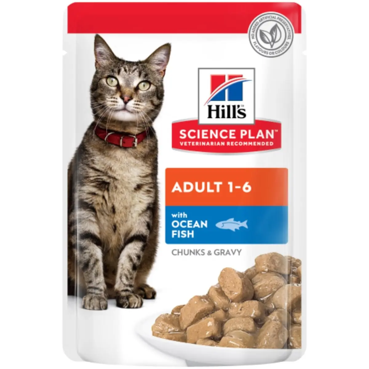HILL'S Science Plan, Peste Oceanic, plic hrana umeda pisici, 85g HILL'S Science Plan, Peste Oceanic, plic hrana umeda pisici, bax, 85g x 12buc