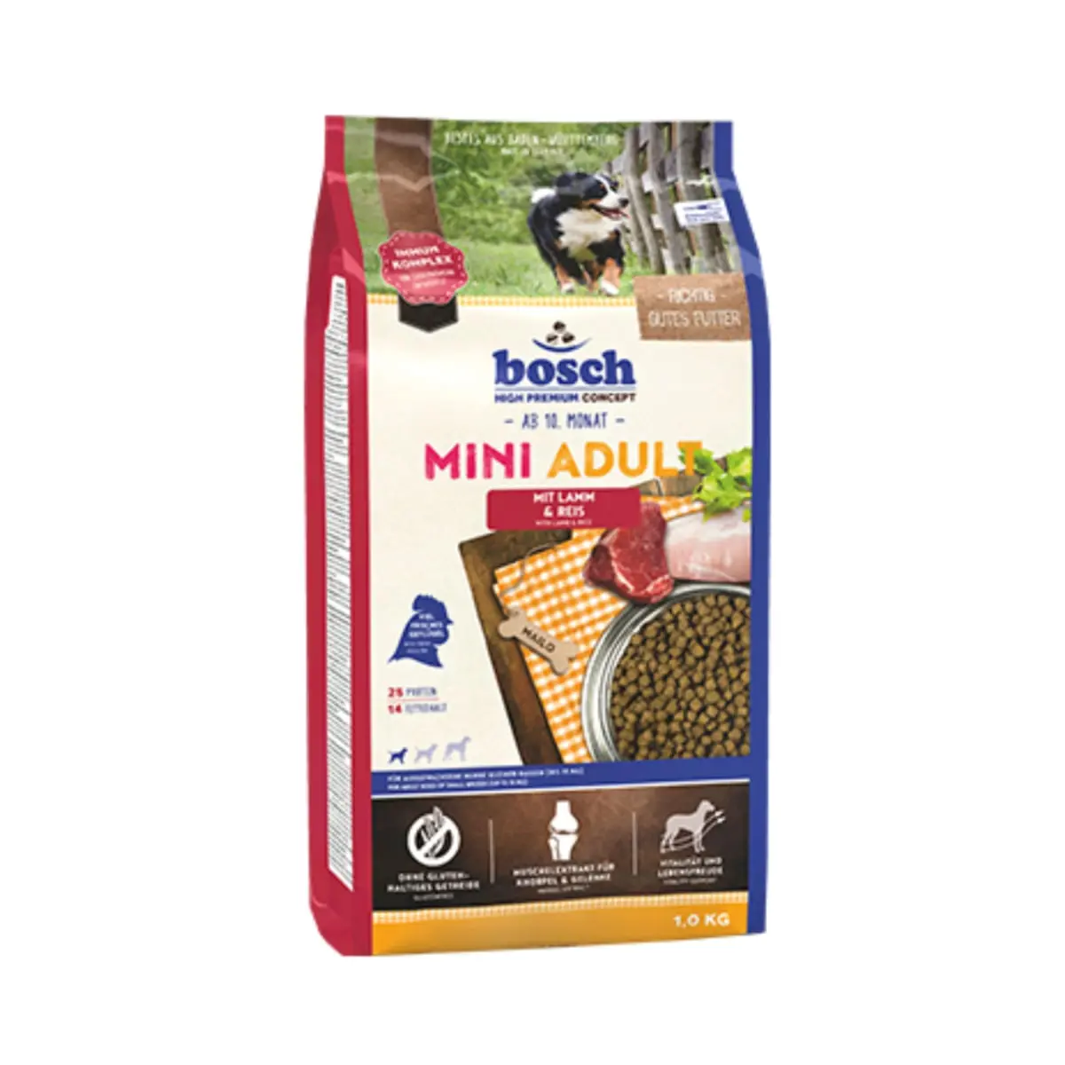 BOSCH Adult Mini, cu Miel si Orez, hrana uscata caini BOSCH Adult Mini, Miel cu Orez, hrana uscata caini, 15kg