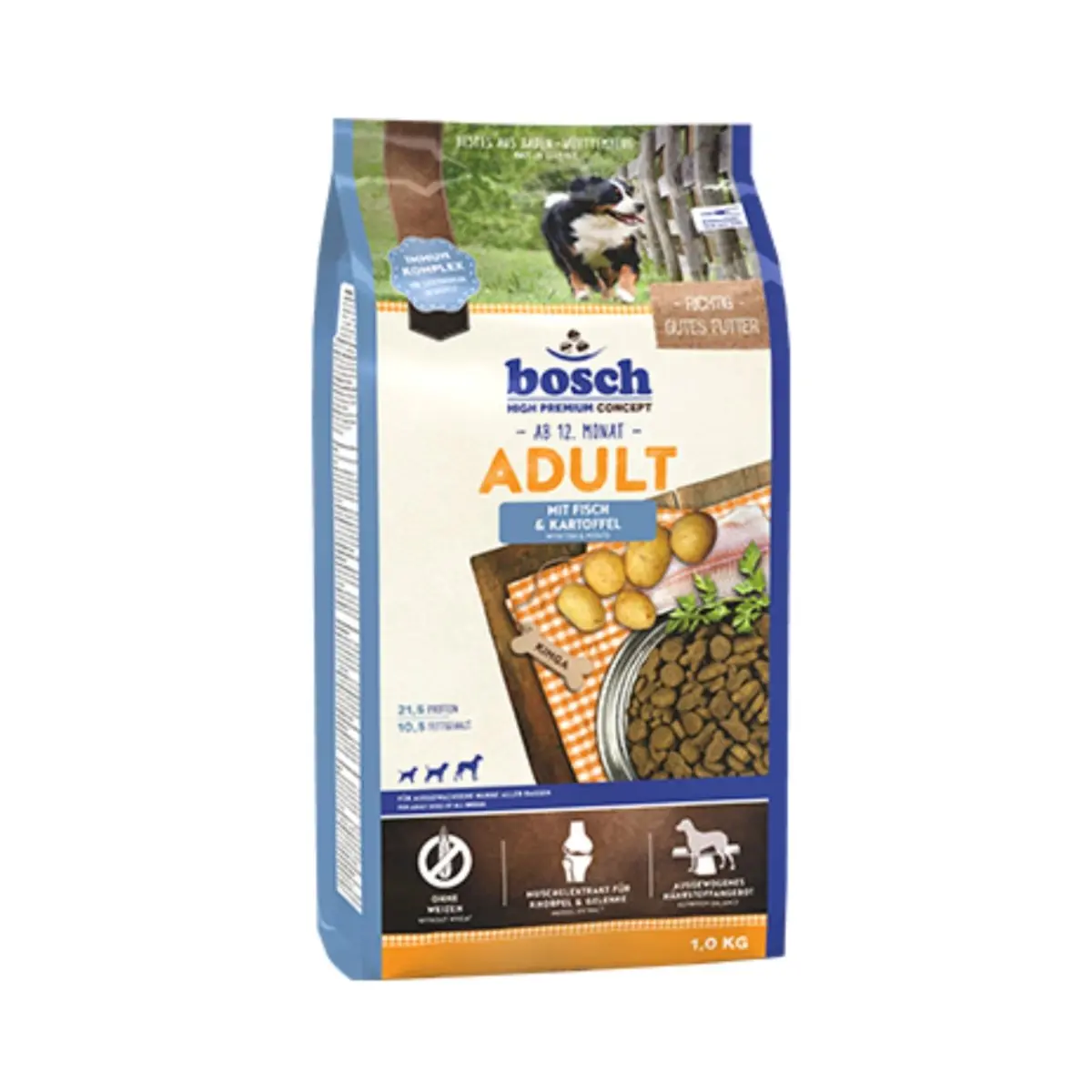 BOSCH Adult, Peste cu Cartofi, hrana uscata caini, 15kg