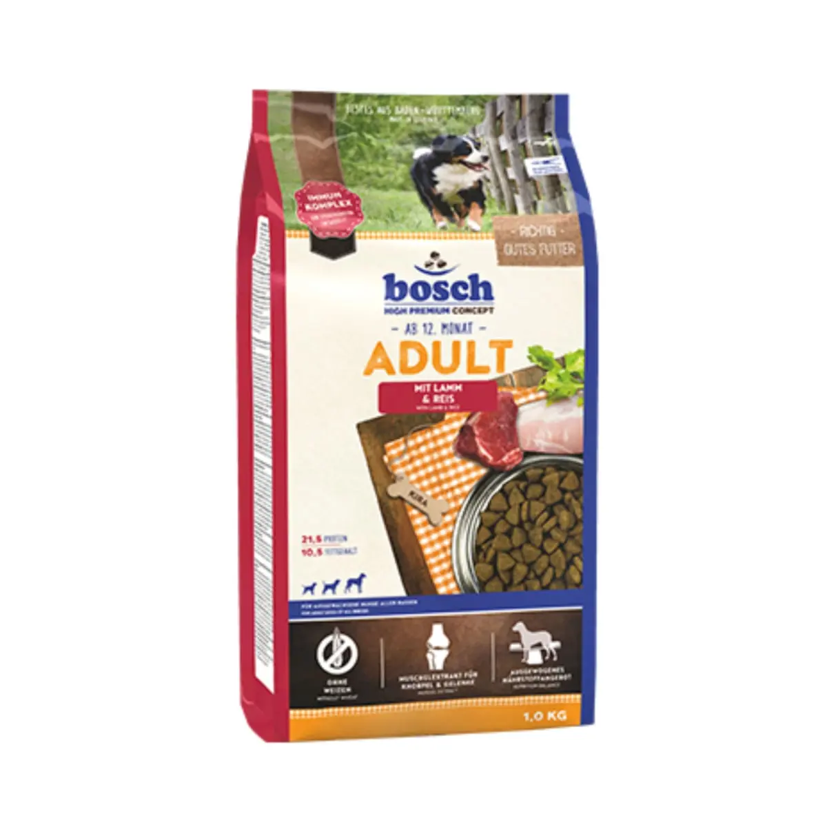 BOSCH Adult, cu Miel si Orez, hrana uscata caini, 3kg - Image 2