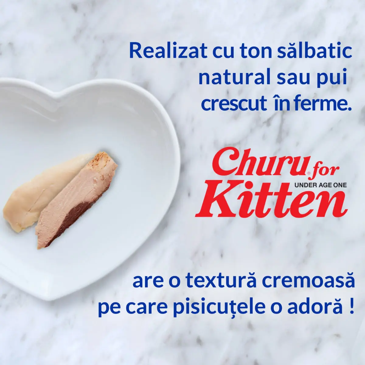 INABA Churu Kitten, Pui,, tub recompense fara cereale pisici junior, (piure) INABA Churu Kitten, Pui, plic, tub recompense fara cereale pisici junior, (piure), 56g - Image 4
