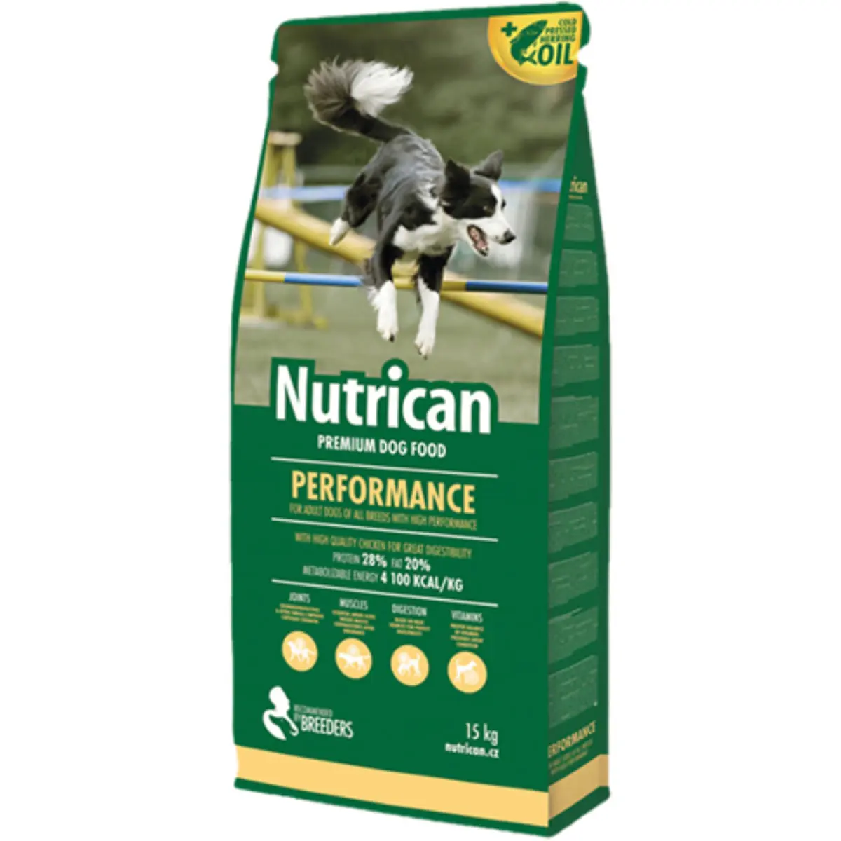 NUTRICAN Performance, XS-XL, Pui, hrana uscata caini, activitate intensa, 15kg