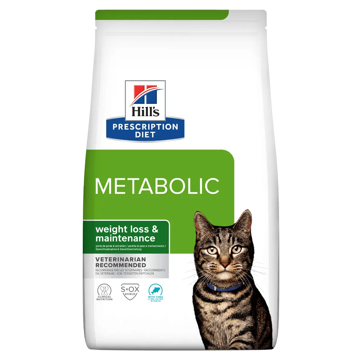 HILL'S Prescription Diet Metabolic, Ton, dieta veterinara, hrana uscata pisici, managementul greutatii, 3kg