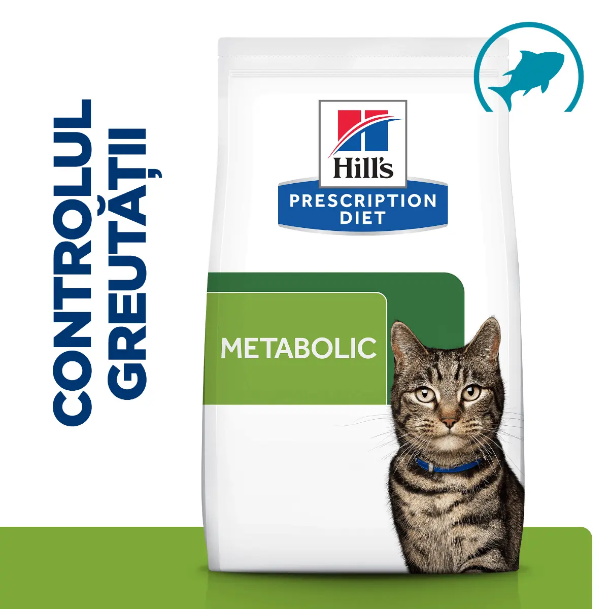 HILL'S Prescription Diet Metabolic, Ton, dieta veterinara, hrana uscata pisici, managementul greutatii, 3kg - Image 5