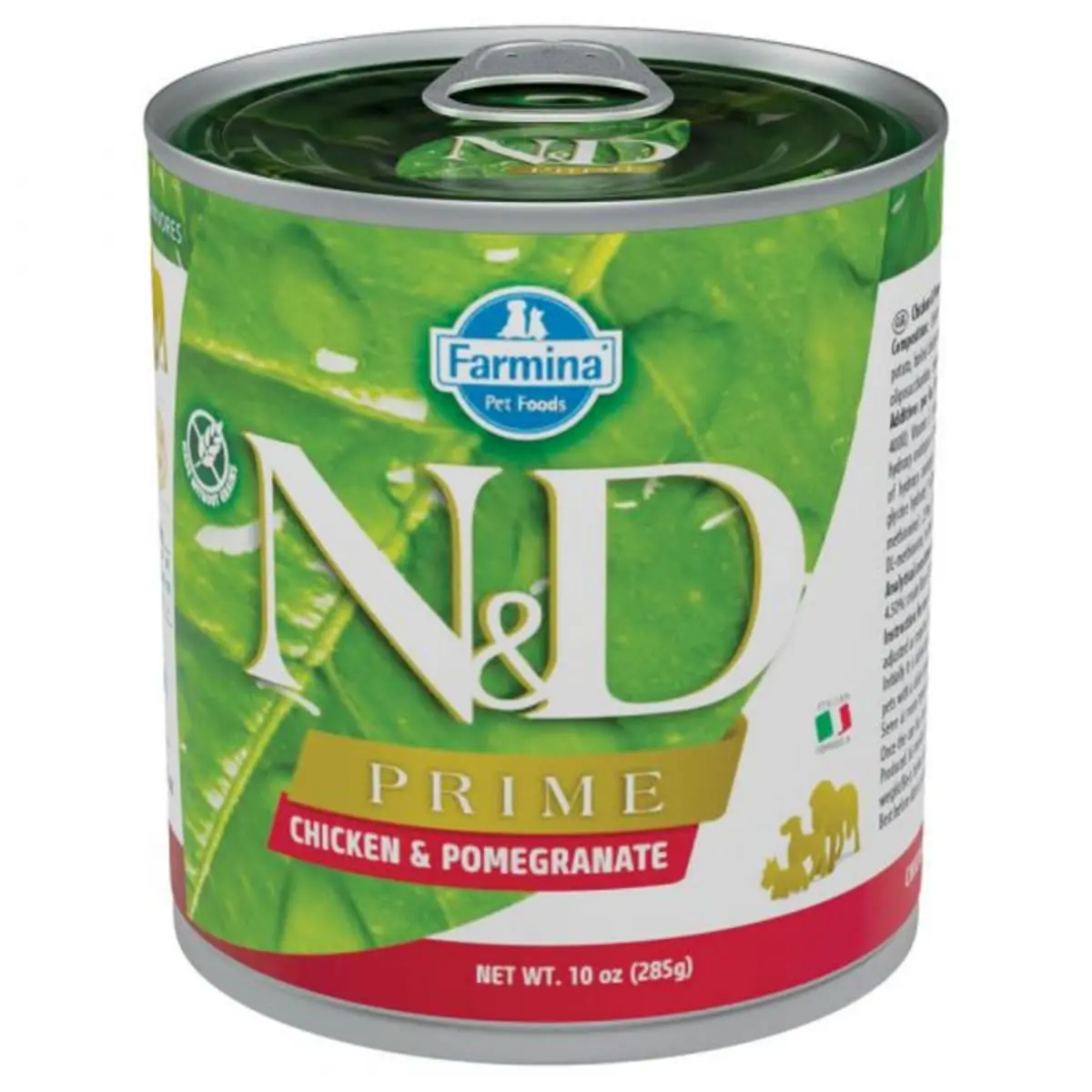 N&D Prime, XS-XL, Pui si Rodie, conserva hrana umeda fara cereale caini, (in sos), 285g