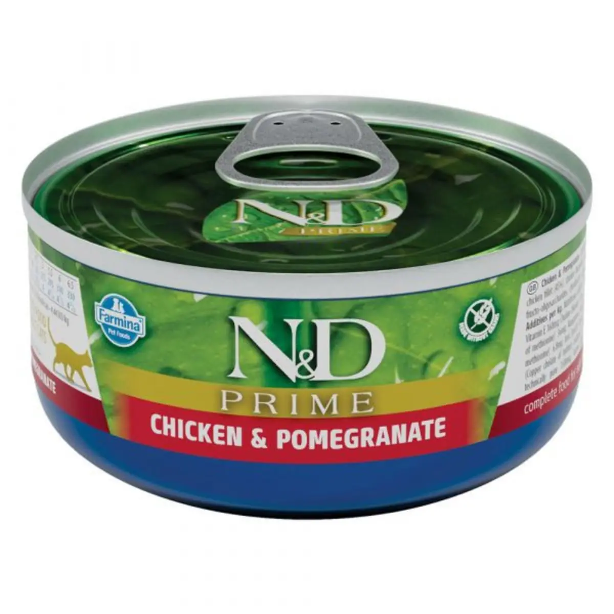 N&D Prime, Pui si Rodie, conserva hrana umeda fara cereale pisici, (in sos), 70g - Image 2