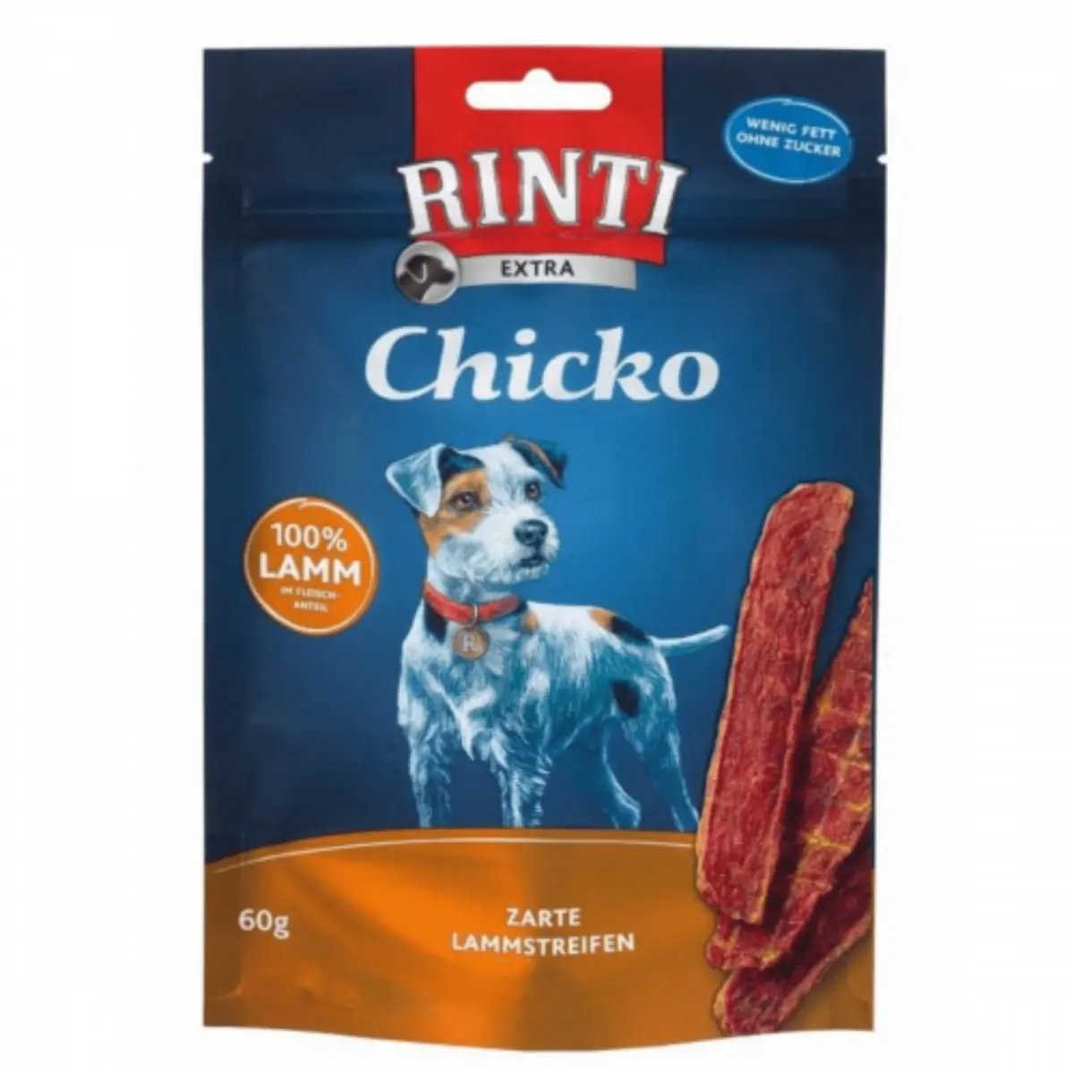 RINTI Chicko, XS-XL, Miel, punguta recompense fara cereale caini, deshidratat, 60g - Image 2