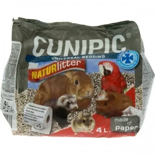CUNIPIC asternut igienic animale mici, hartie, natural, 4l