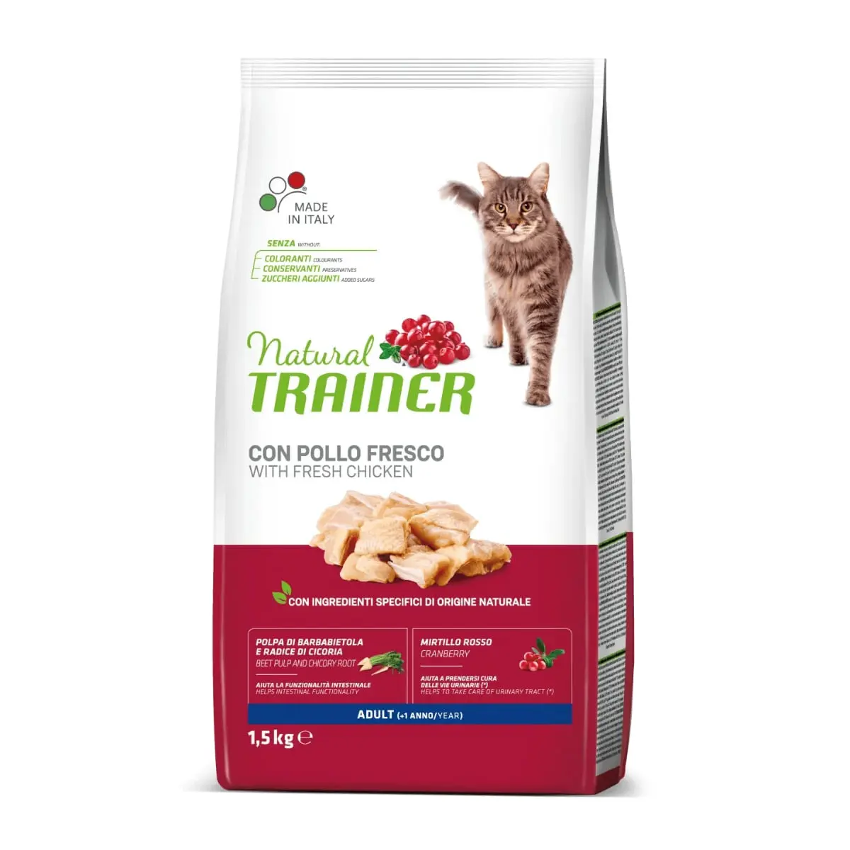 NATURAL TRAINER, Pui, hrana uscata pisici, 1.5kg