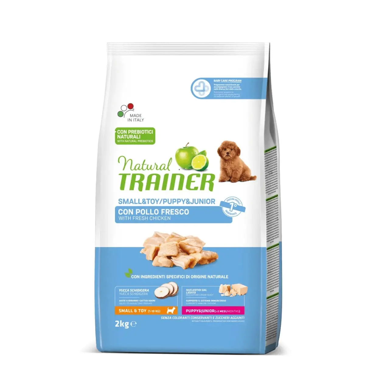 NATURAL TRAINER Small&Toy / Puppy&Junior, XS-S, Pui, hrana uscata caini junior, 2kg - Image 2