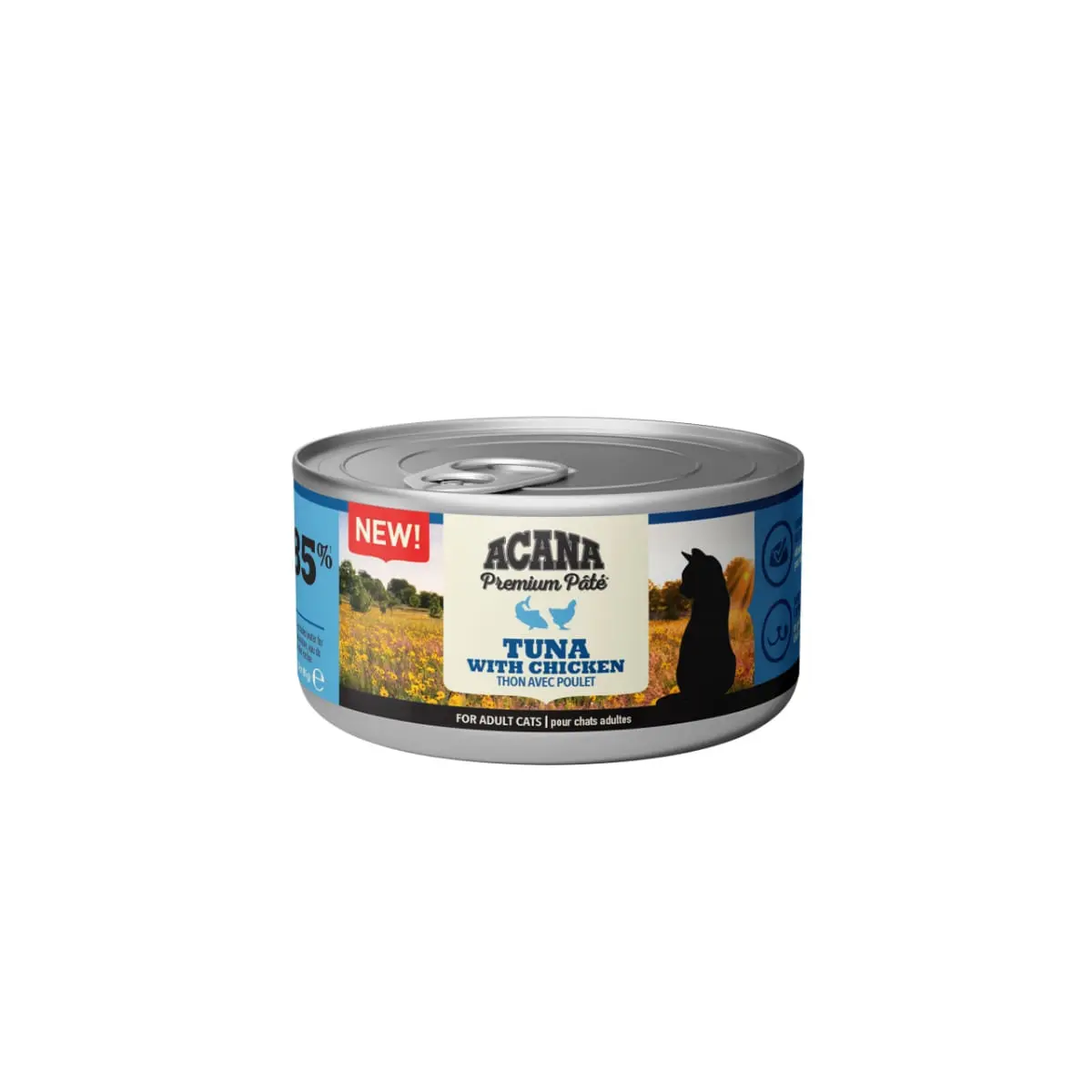 ACANA Premium Pate, Ton si Pui, conserva hrana umeda fara cereale pisici, (pate), 85g - Image 2