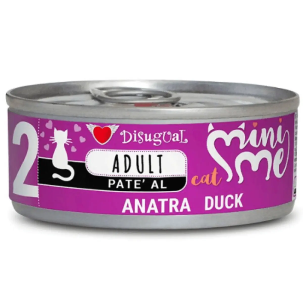 DISUGUAL Mini Me, Rata, conserva hrana umeda fara cereale pisici, (pate), 85g - Image 2