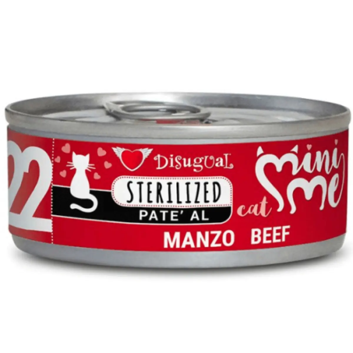 DISUGUAL Mini Me Sterilised, Vita, conserva hrana umeda fara cereale pisici sterilizate, (pate), 85g - Image 2