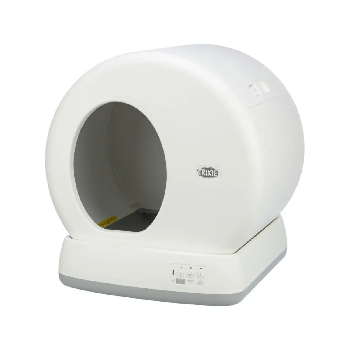 TRIXIE, litiera automata cu autocuratare, pentru pisici, alb, 53 x 55.5 x 52 cm