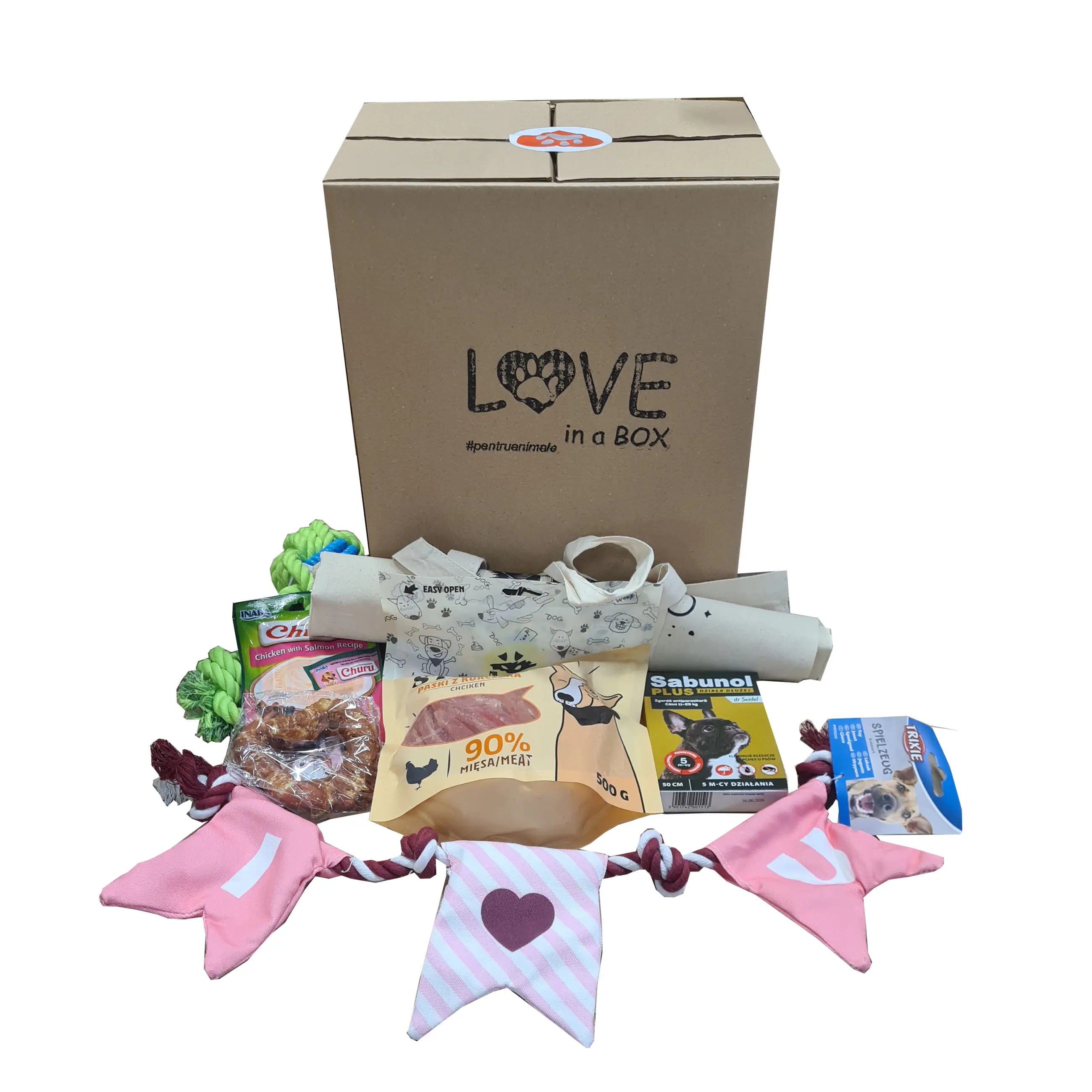 Love in a Box pentru Cainele Tau de Talie Medie, Editie Limitata "Luna Iubirii" - Image 3