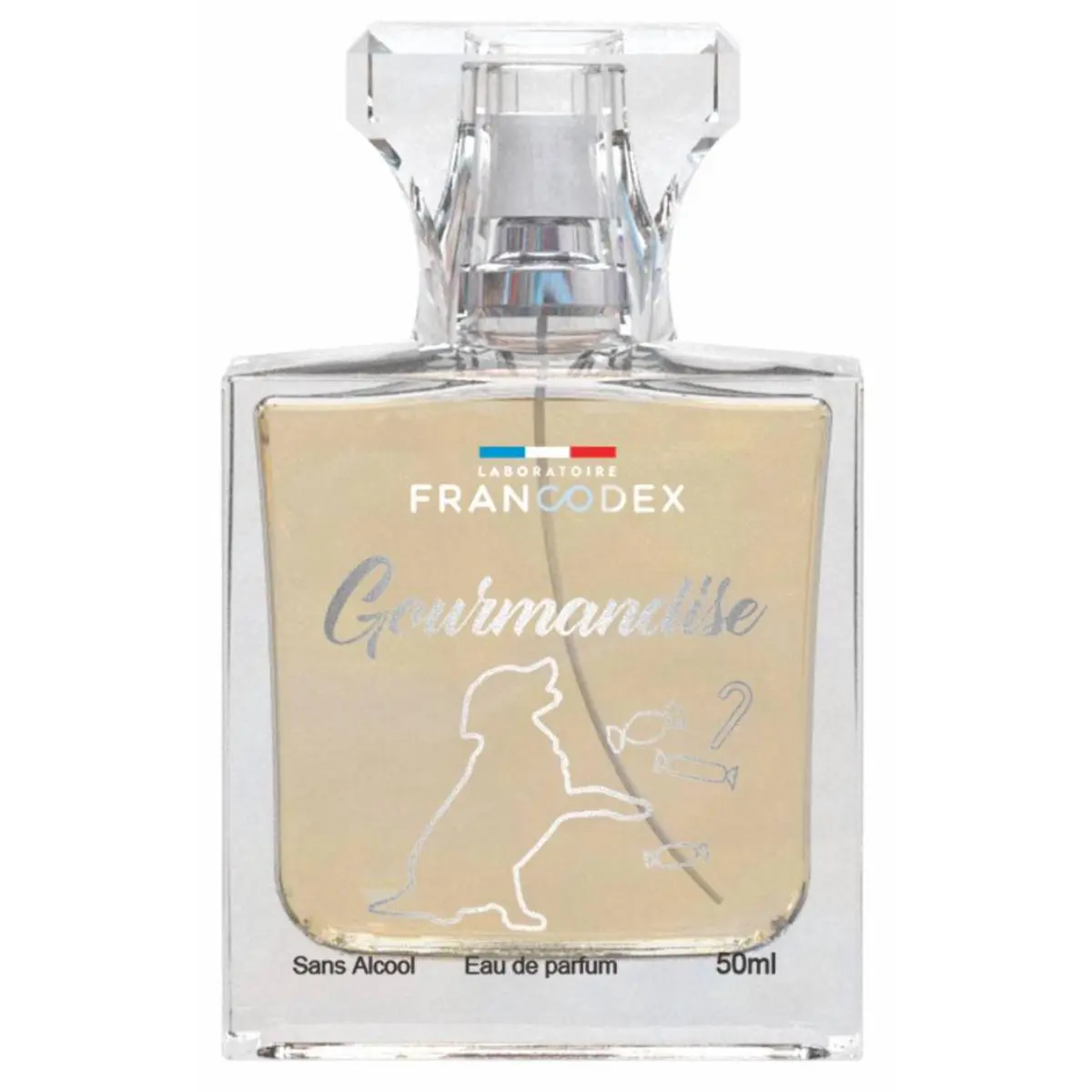 FRANCODEX Dog Gourmandise, parfum caini, Vanilie, flacon, 50ml - Image 2