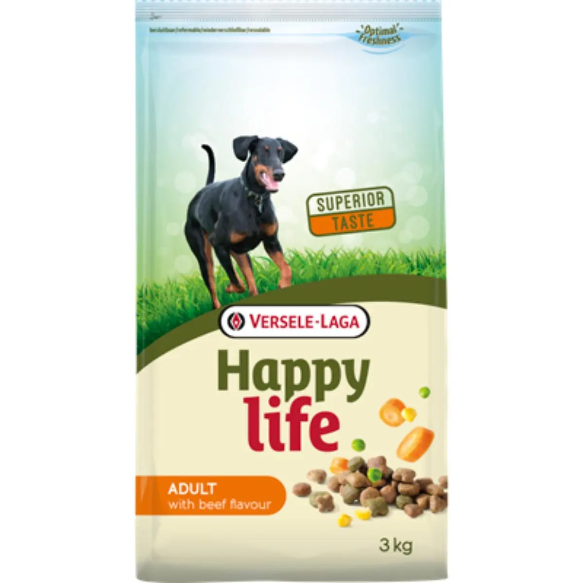 VERSELE LAGA Happy Life, XS-XL, Vita, hrana uscata caini, 15kg - Image 2