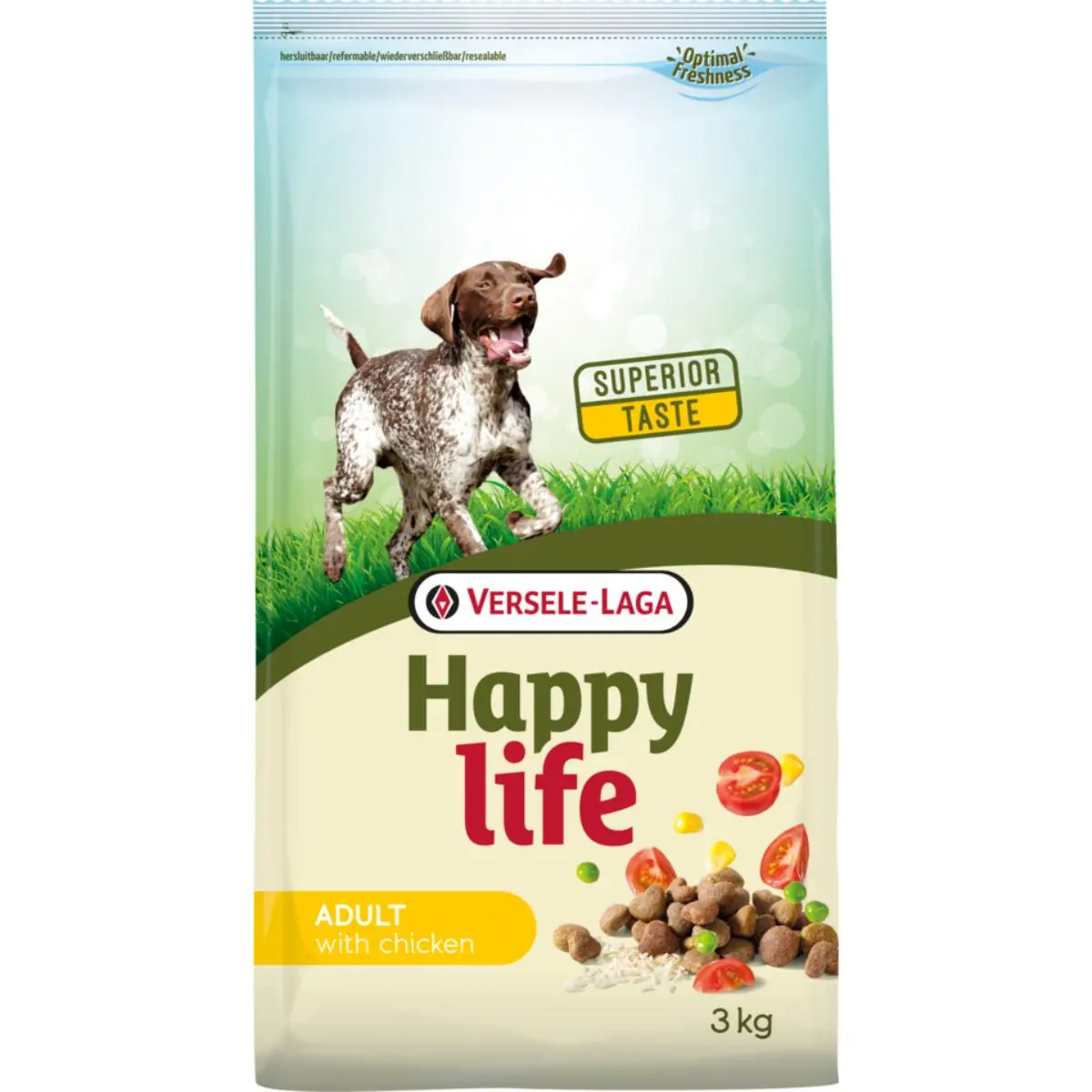 VERSELE LAGA Happy Life, XS-XL, Pui, hrana uscata caini, 15kg - Image 2